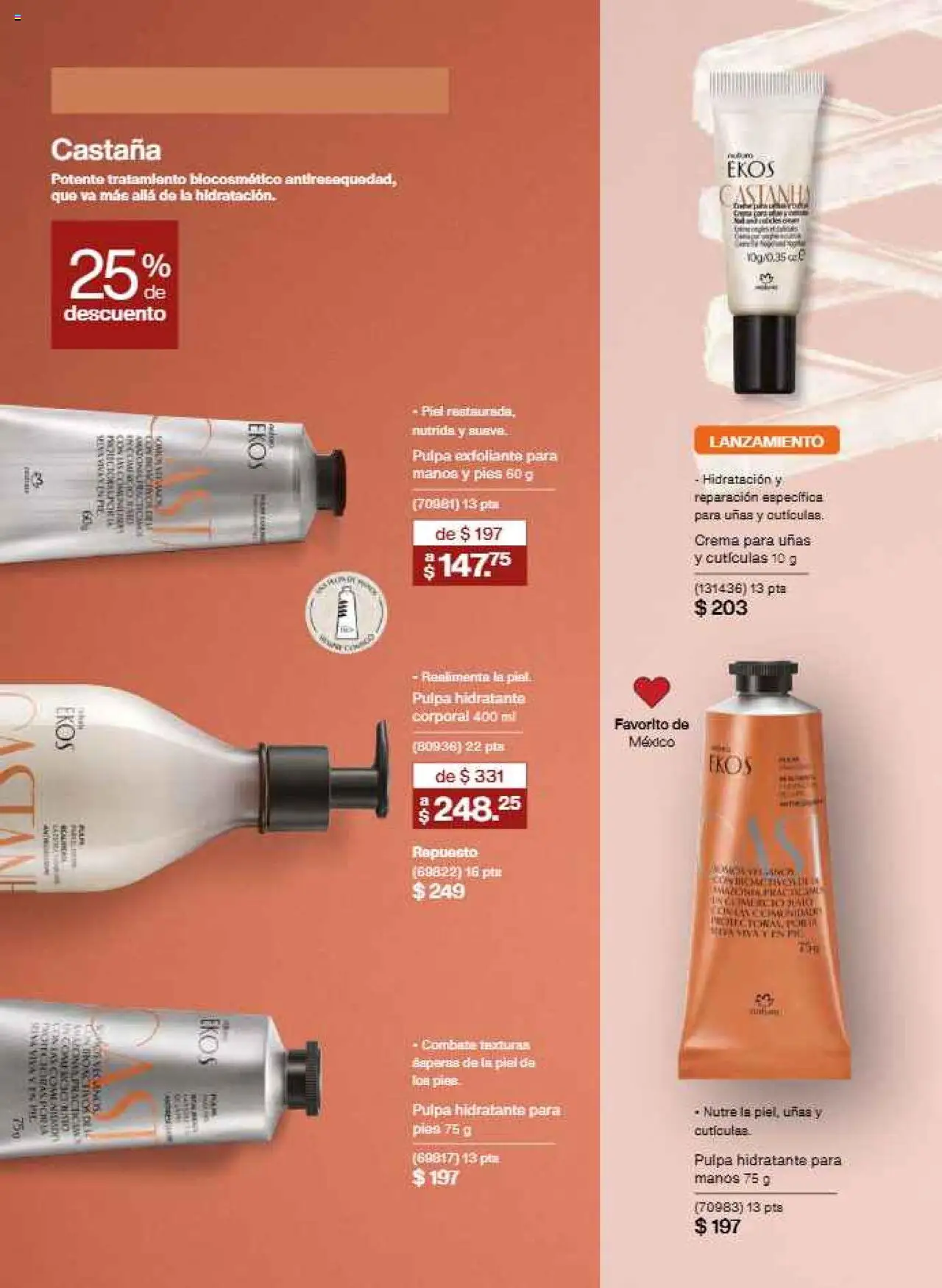 Nuevas ofertas de Natura válidas en toda la República Mexicana desde el 21.07.2025. ¡Encuentra las mejores ofertas en Natura - Campaña12 2025! | Página: 98 | Productos: Crema