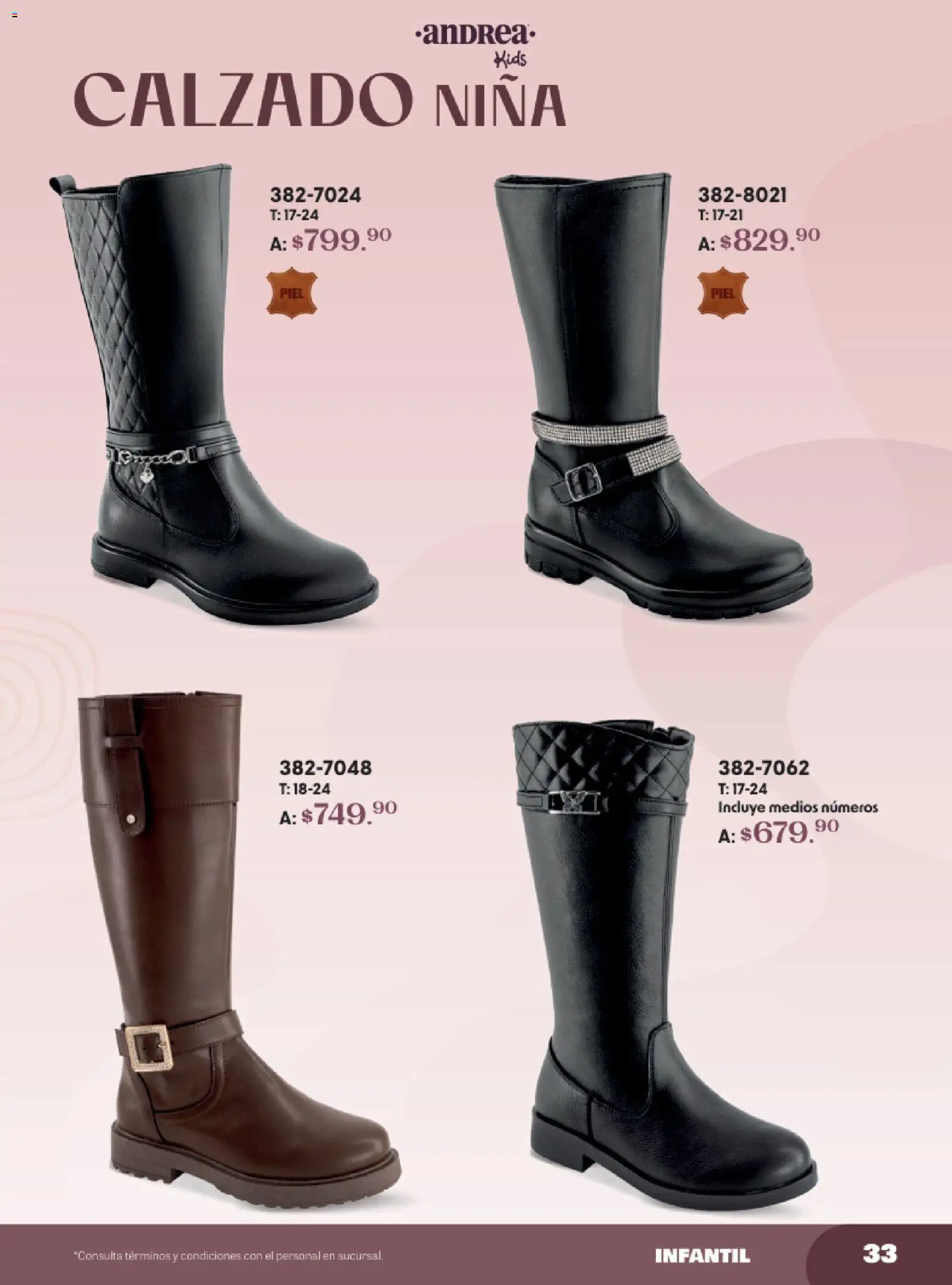 Nuevas ofertas de Andrea válidas en toda la República Mexicana desde el 19.10.2025. ¡Encuentra las mejores ofertas en Andrea catálogo Lo Más Abrigador! | Página: 33