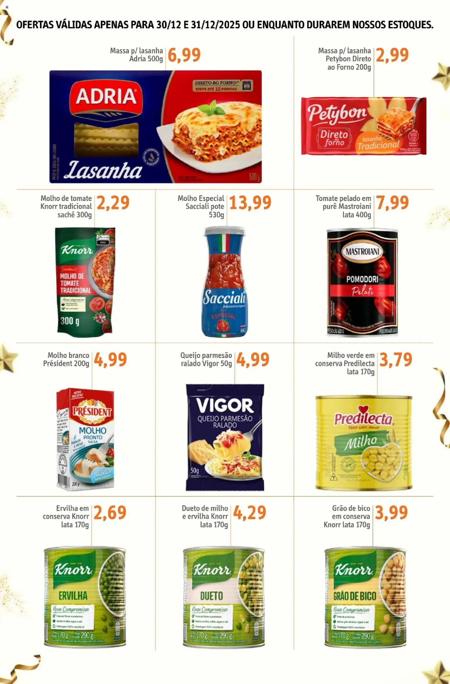 Sonda Folheto - válido de 30.12.2025 | Página: 10 | Produtos: Forno, Molho de tomate, Parmesão, Bico