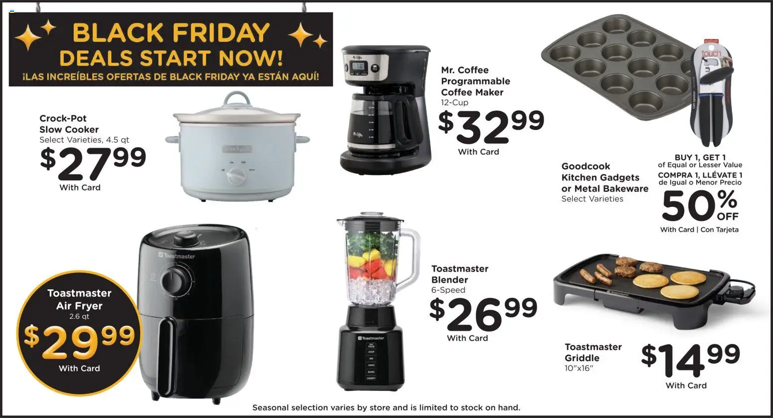 Smith's Weekly Ad - WY - valid from 05.11.2025 | Page: 10 | Products: Cooker, Griddle, Coffee, Blender