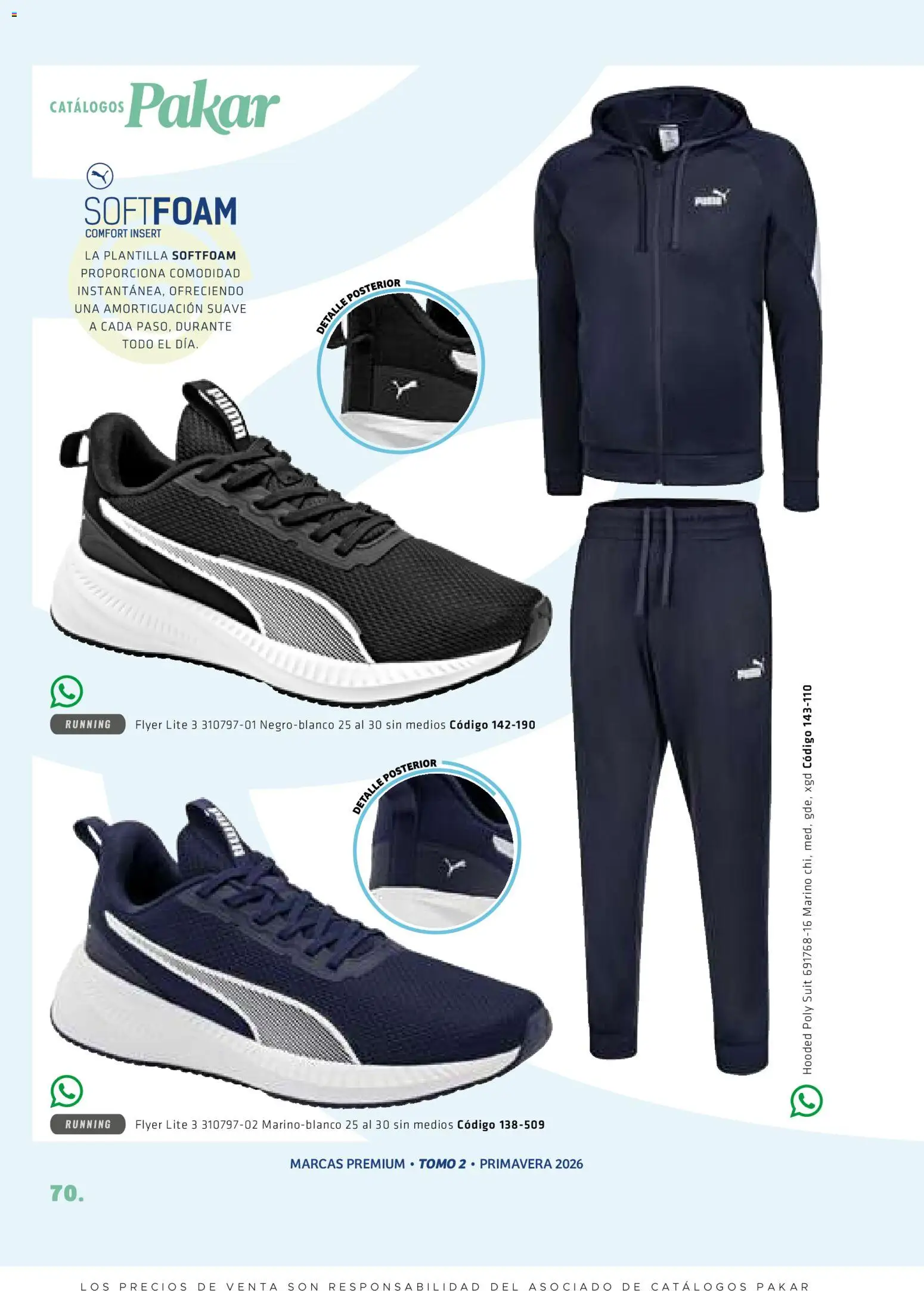 Nuevas ofertas de SC Pakar válidas en toda la República Mexicana desde el 27.02.2026. ¡Encuentra las mejores ofertas en SC Pakar catálogo Premium Men Tomo 2! | Página: 70