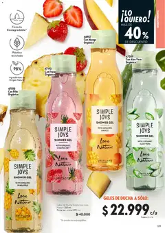 Oriflame catálogo -  Vista previa de la revista de la tienda Oriflame valido desde el 28.03.2026 | Página: 109 | Productos: Piña, Mango, Ducha, Loción tonificante