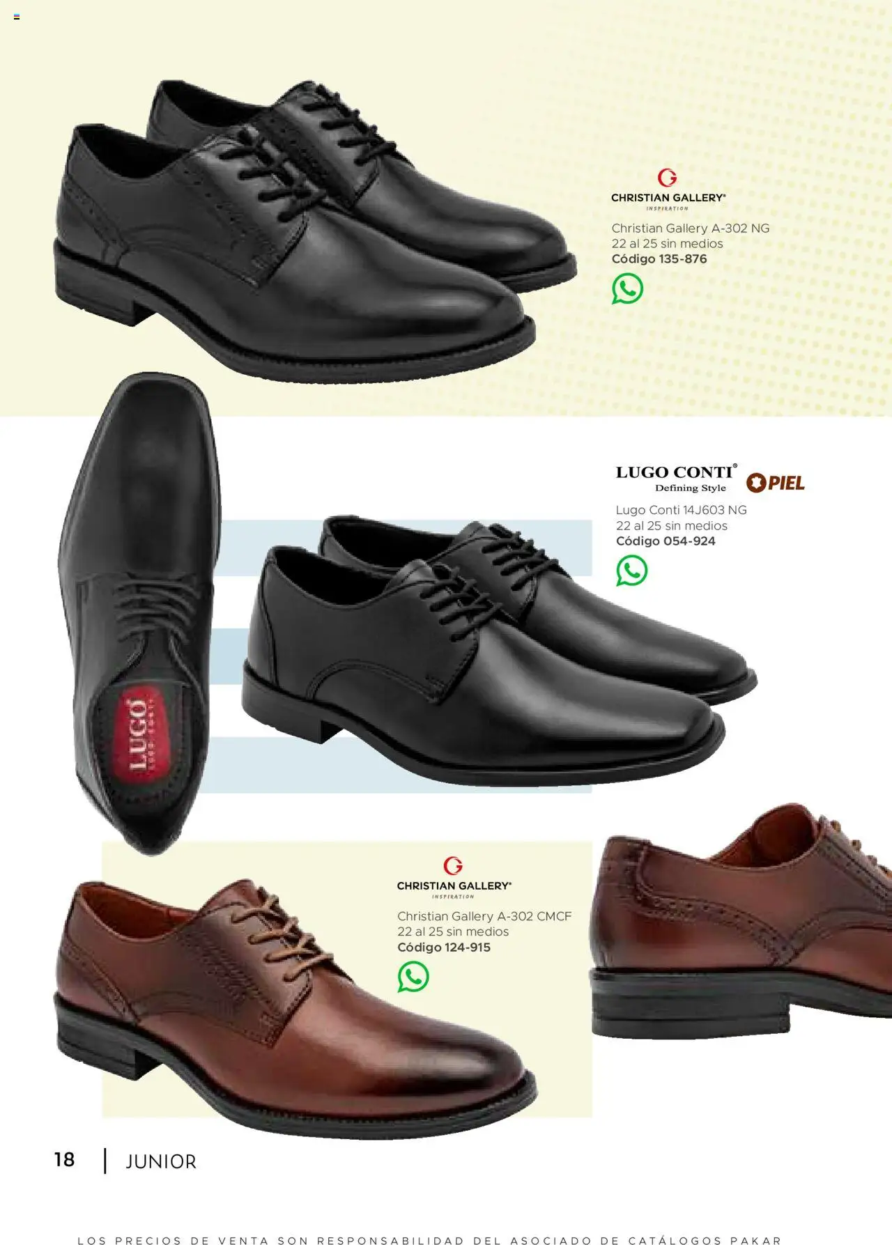 Nuevas ofertas de SC Pakar válidas en toda la República Mexicana desde el 24.07.2025. ¡Encuentra las mejores ofertas en SC Pakar - Catálogo Junior otoño / invierno! | Página: 18