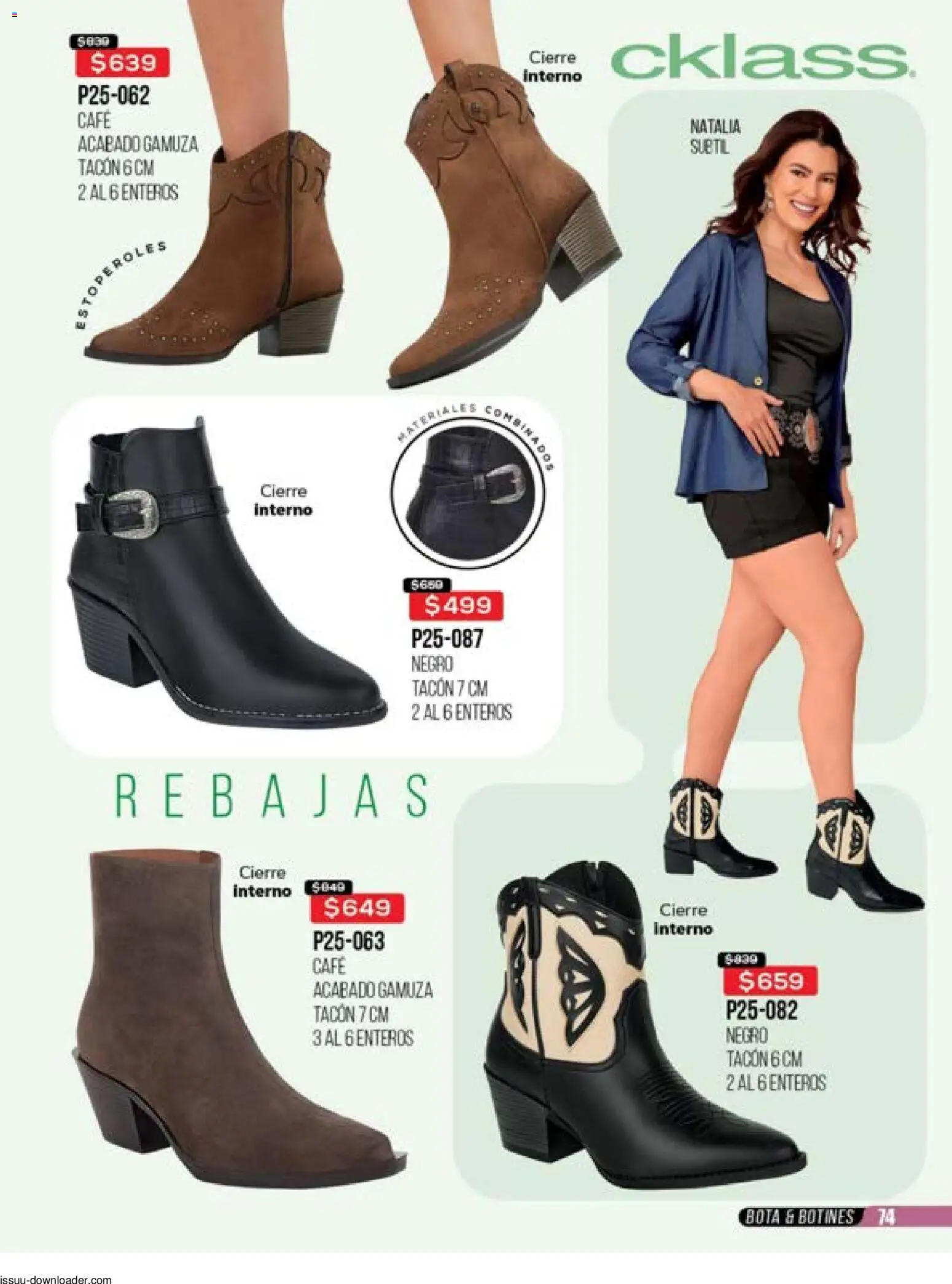 Nuevas ofertas de Cklass válidas en toda la República Mexicana desde el 31.10.2025. ¡Encuentra las mejores ofertas en Cklass catálogo Súper Rebajas Calzado! | Página: 19