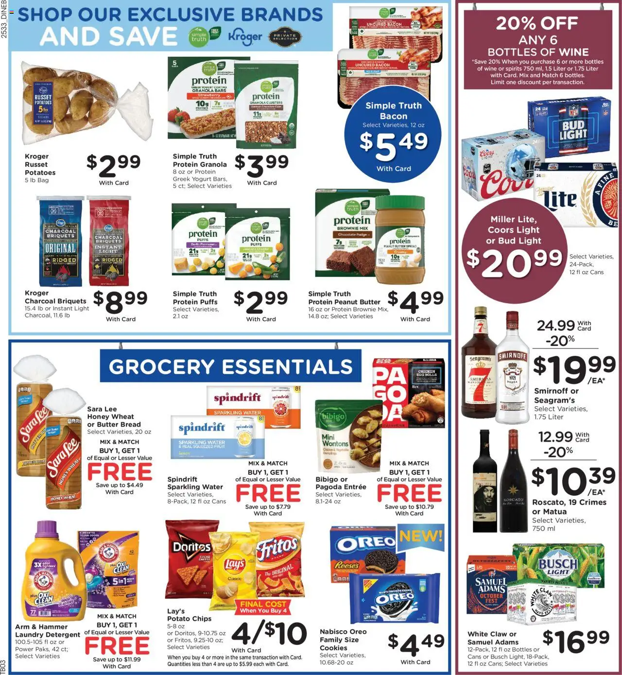 Baker's Weekly Ad - valid from 17.09.2025 | Page: 7 | Products: Yogurt, Cookies, Potatoes, Lemon