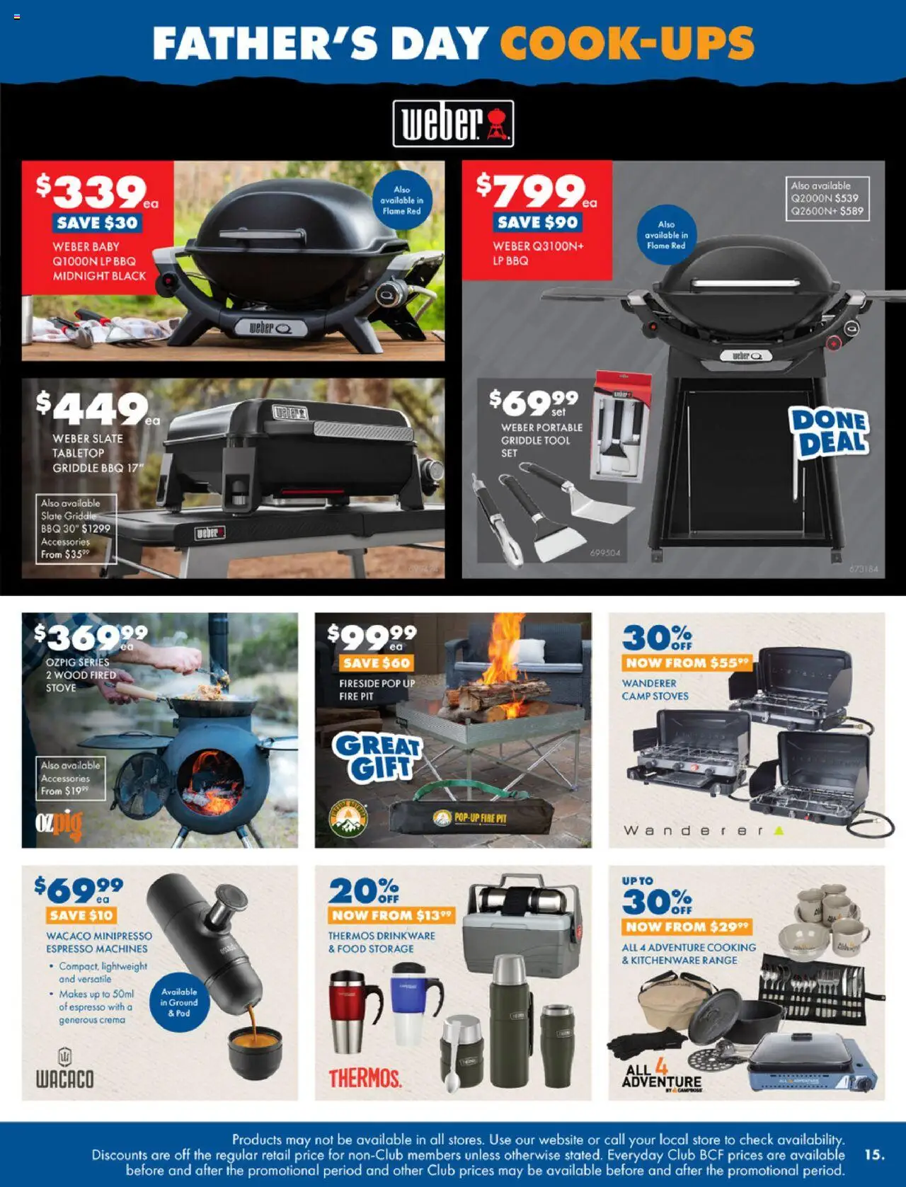 BCF catalogue - valid from 18.08.2025 | Page: 15 | Products: Food storage, Accessories, Portable, Stove