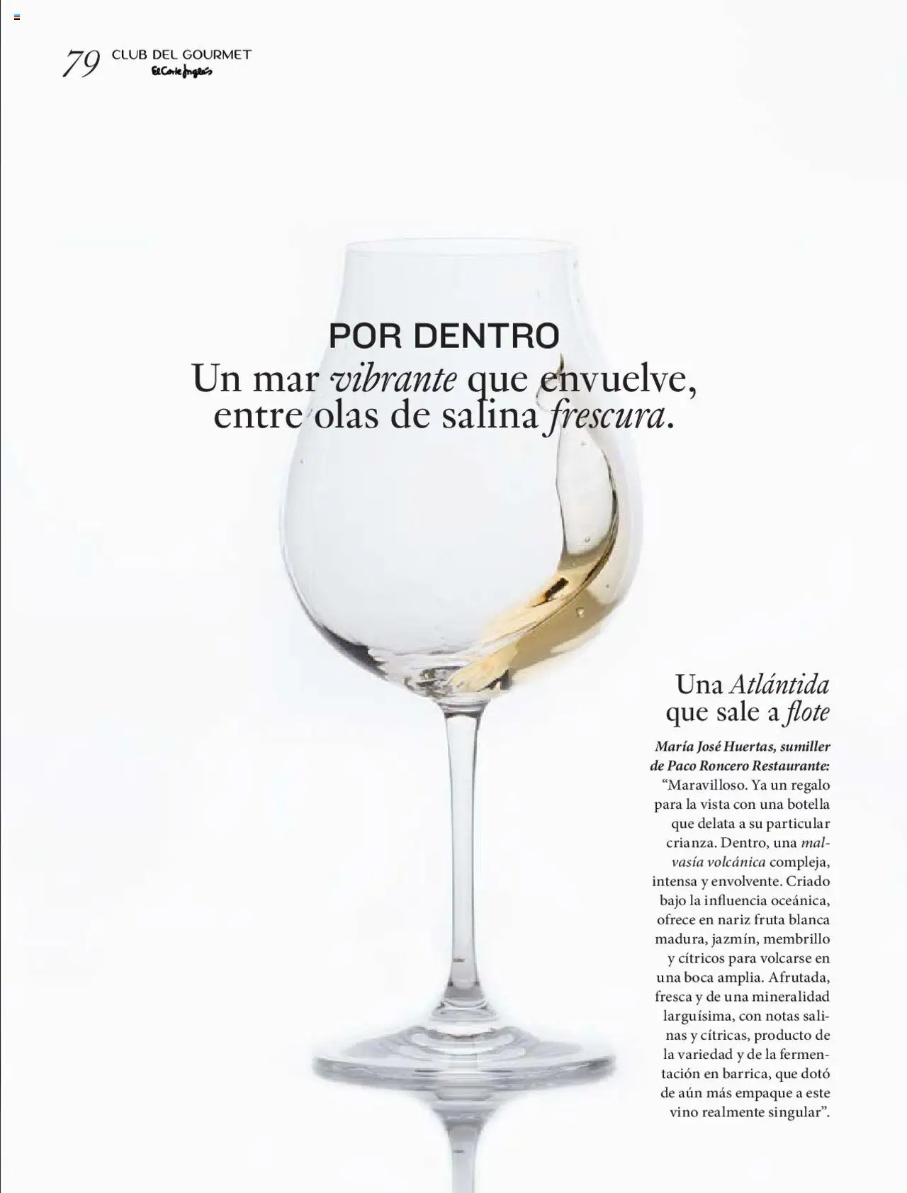 Nuevas ofertas de El Corte Inglés válidas en toda la República Mexicana desde el 27.06.2025. ¡Encuentra las mejores ofertas en El Corte Inglés Gourmet Magazin! | Página: 79 | Productos: Botella, Vino