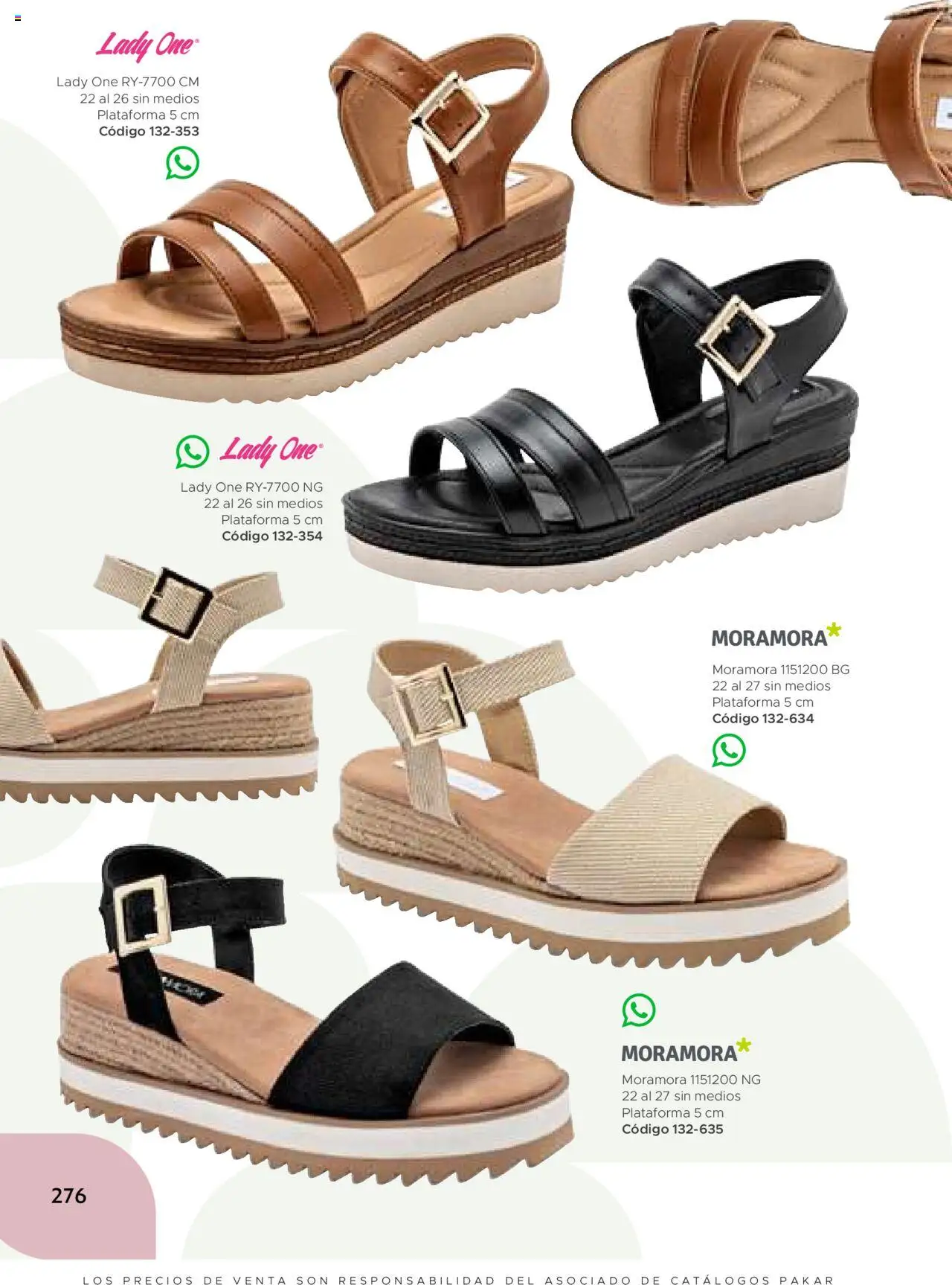 Nuevas ofertas de SC Pakar válidas en toda la República Mexicana desde el 24.07.2025. ¡Encuentra las mejores ofertas en SC Pakar Catálogo Mujer otoño / invierno! | Página: 276