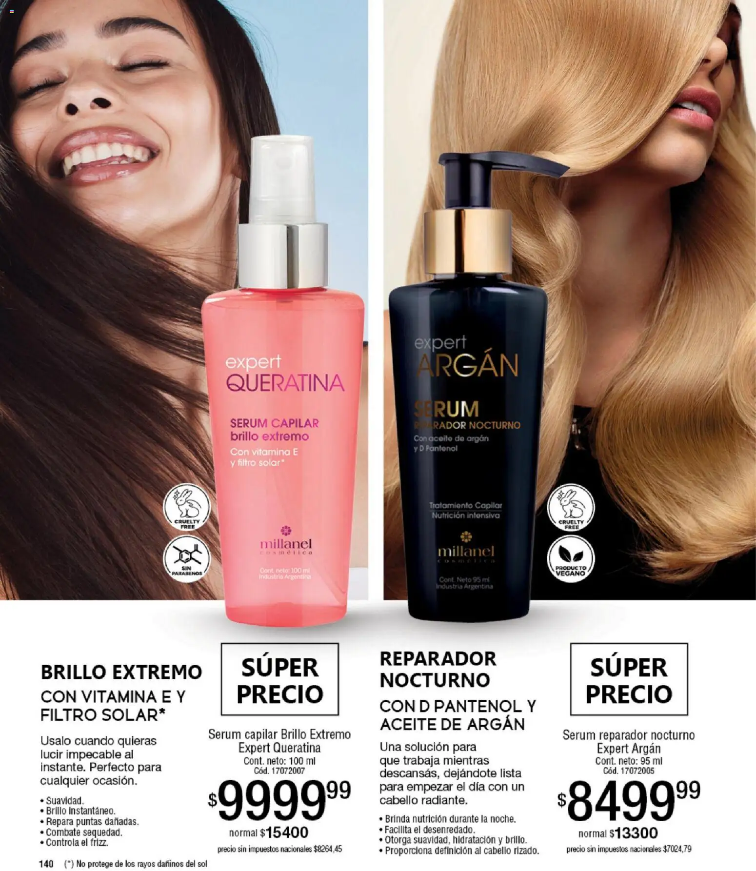 Millanel - Catálogo │ válido desde el 08.12.2025 | Página: 164 | Productos: Aceite, Serum, Brillo