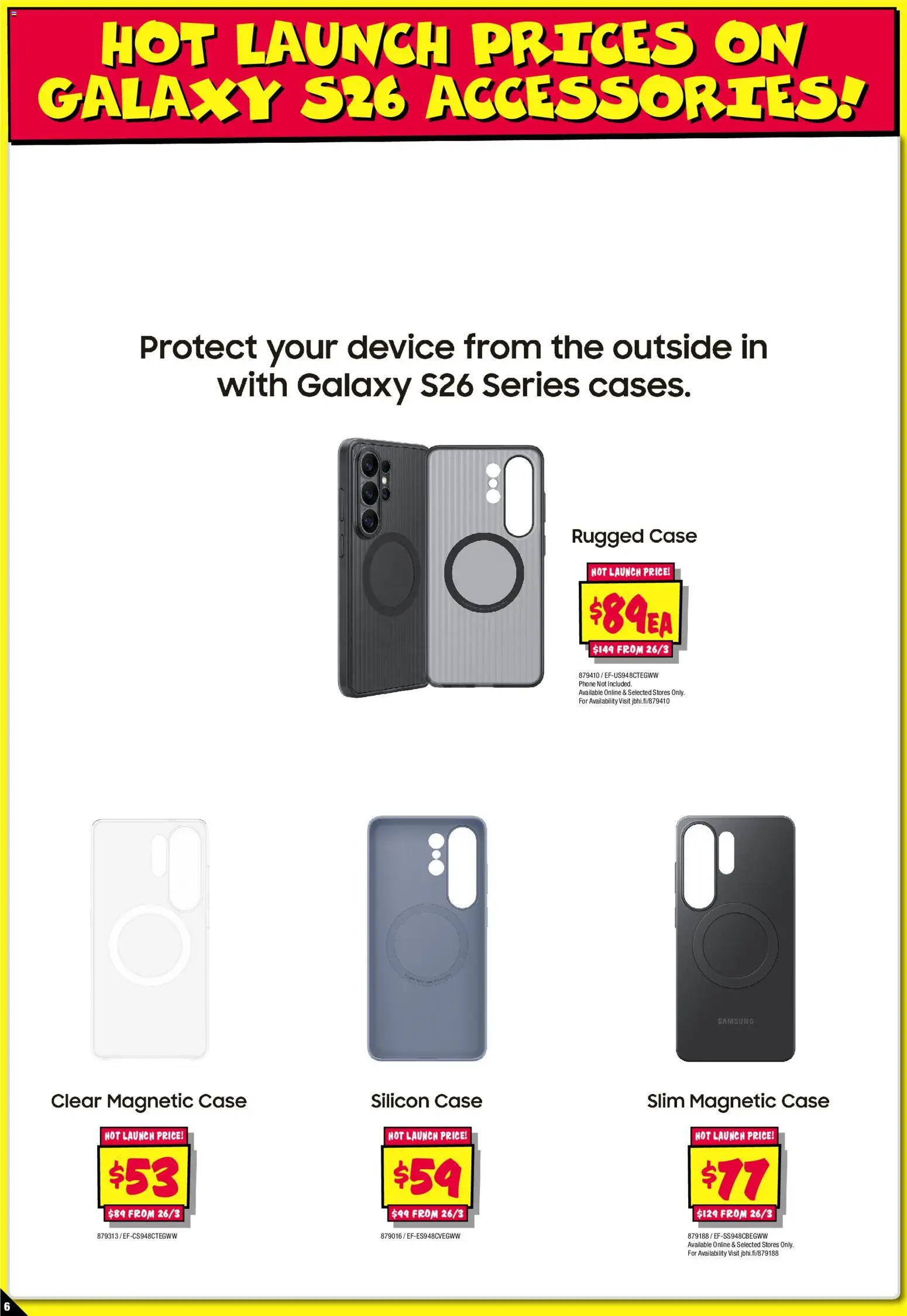 JB Hi-Fi catalogue - valid from 11.03.2026 | Page: 6 | Products: Phone, Device, Case