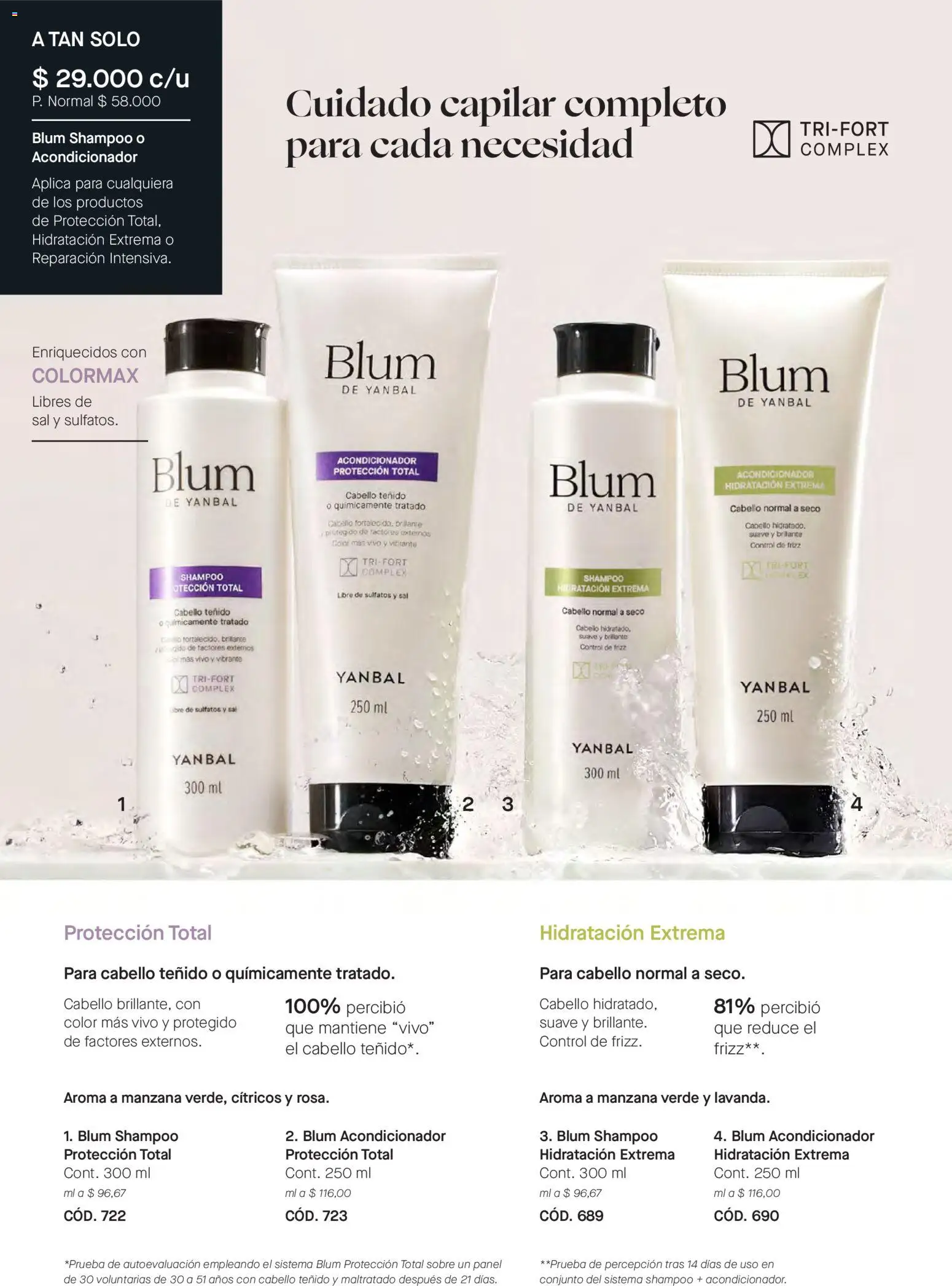 Yanbal revista - valida desde el 31.01.2026 | Página: 102 | Productos: Sobre, Manzana, Acondicionador, Conjunto