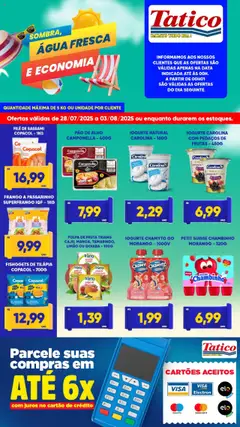 Tatico - Ofertas da semana - Pré-Visualização do folheto da loja Tatico, válido de 28.07.2025
