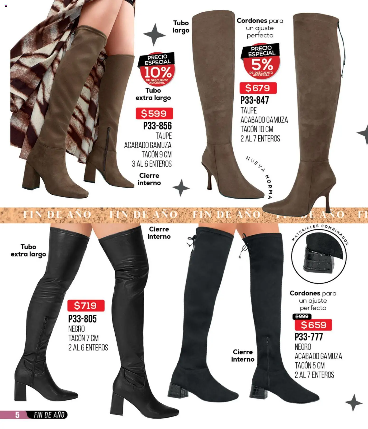 Nuevas ofertas de Cklass válidas en toda la República Mexicana desde el 15.12.2025. ¡Encuentra las mejores ofertas en Cklass catálogo Rebajas fin de año calzado! | Página: 6 | Productos: Gamuza, Cordones