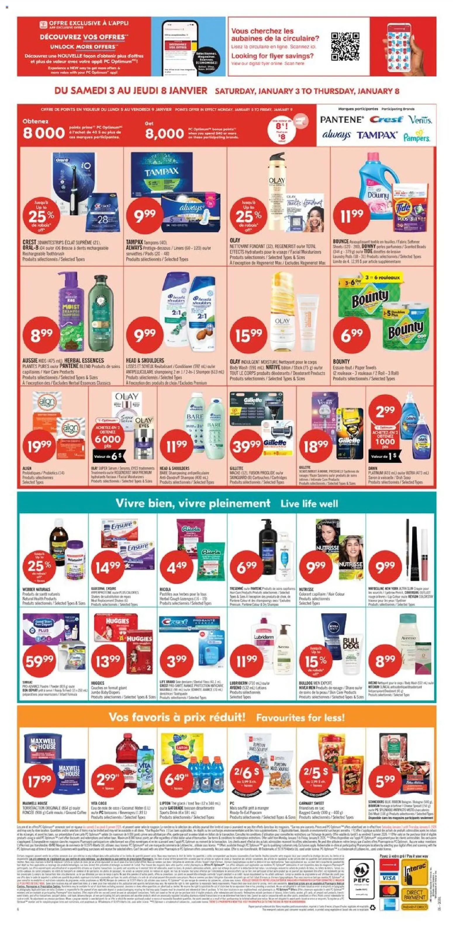 Pharmaprix flyer valid from 03.01.2026 | Page: 17 | Products: Tea, PC, Conditioner, Toothpaste