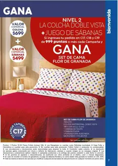 Vista previa de Fuller Revista Gana Más C17, nuevo folleto de la tienda, válido en México a partir del 26.11.2025 | Página: 7 | Productos: Juego, Cama, Almohada, Campana