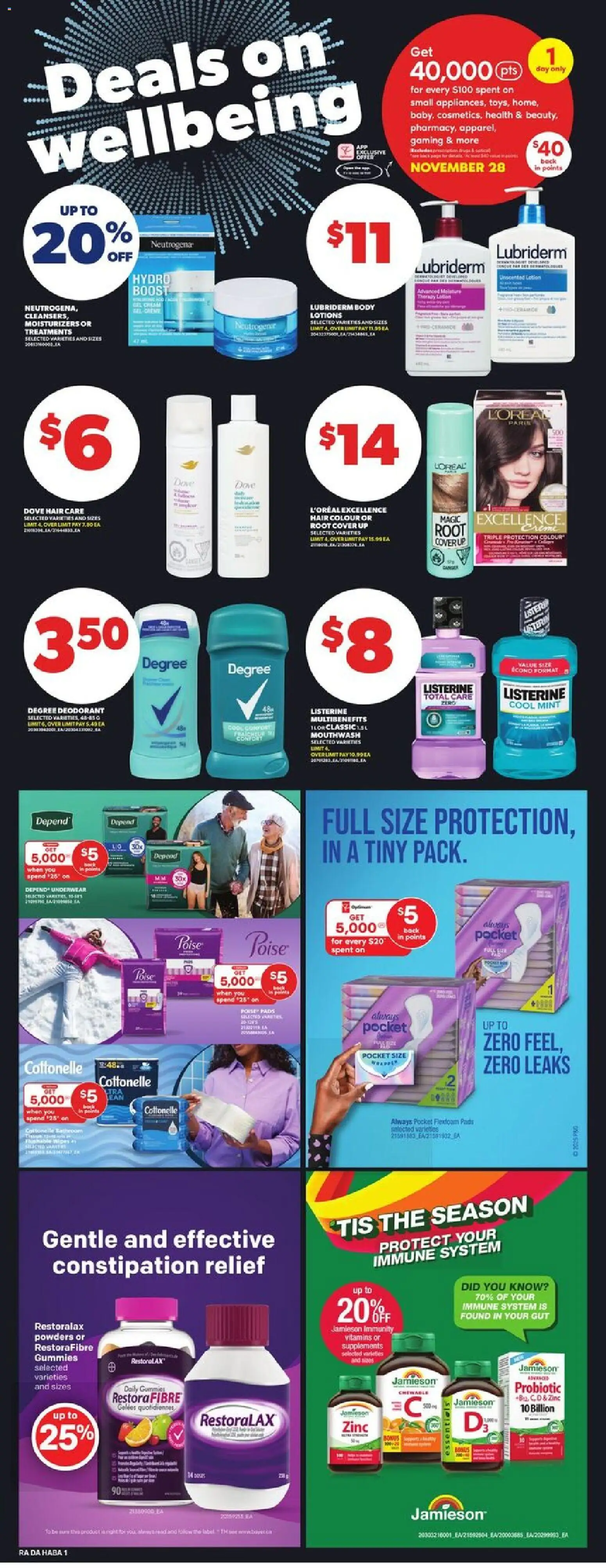 Atlantic Superstore flyer valid from 27.11.2025 | Page: 26 | Products: Cream, Deodorant, Mouthwash