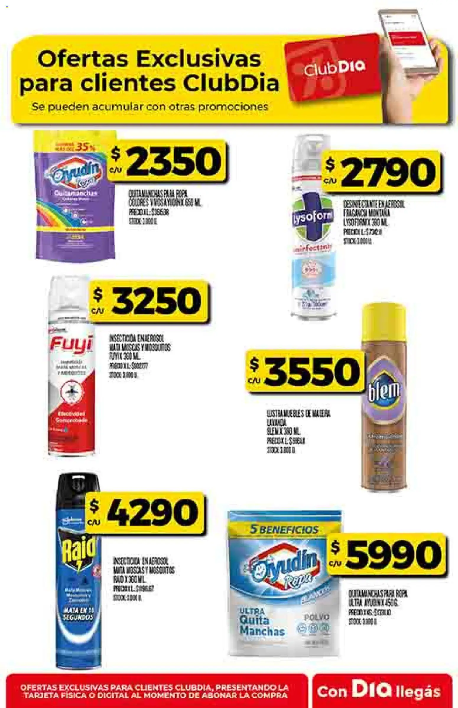 Dia - Ofertas - Salta y Jujuy │ válido desde el 05.11.2025 | Página: 57 | Productos: Desinfectante, Insecticida, Polvo, Quitamanchas