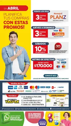 Vista previa Yaguar - Oferta Semanal Mendoza válido desde el 30.03.2026 | Página: 18 | Productos: General