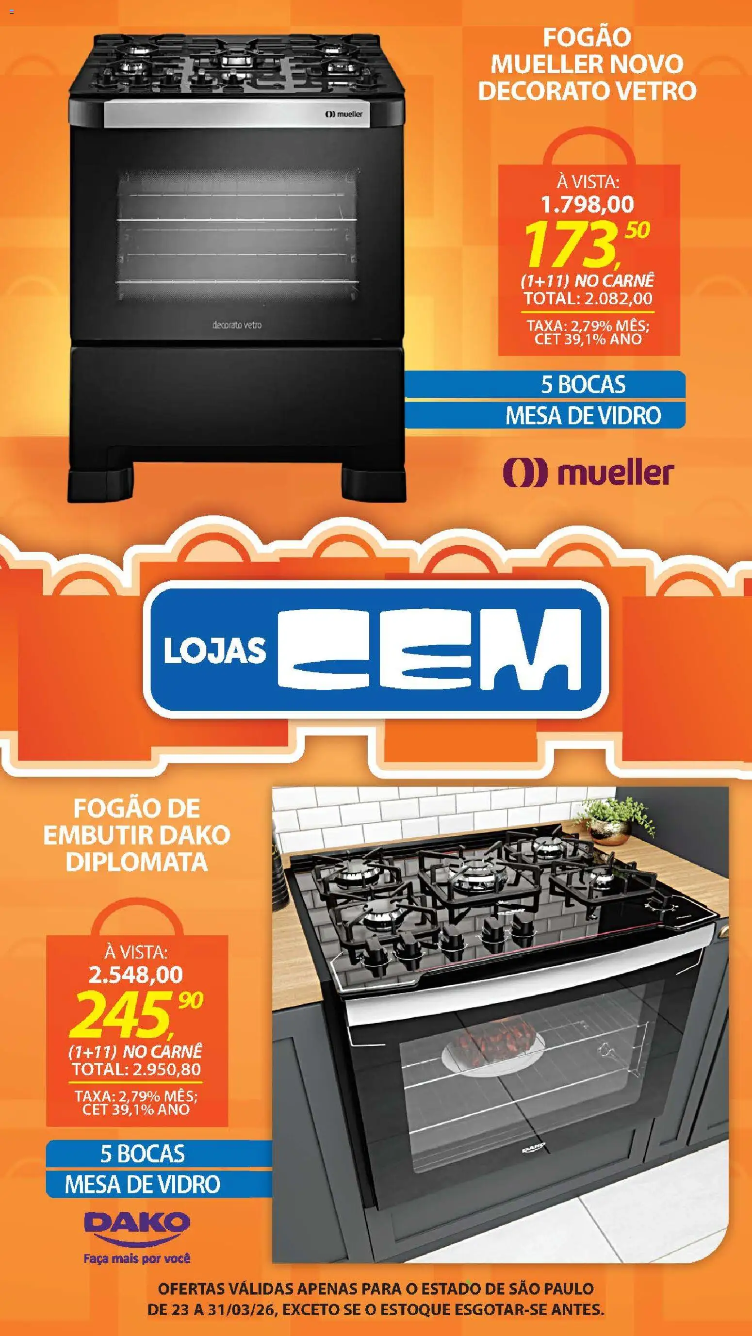 Lojas Cem Folheto - válido de 23.03.2026 | Página: 44