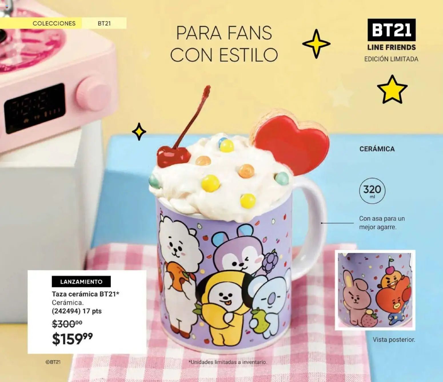 Nuevas ofertas de AVON válidas en toda la República Mexicana desde el 24.04.2026. ¡Encuentra las mejores ofertas en AVON Casa & Estilo 7 2026! | Página: 14 | Productos: Taza