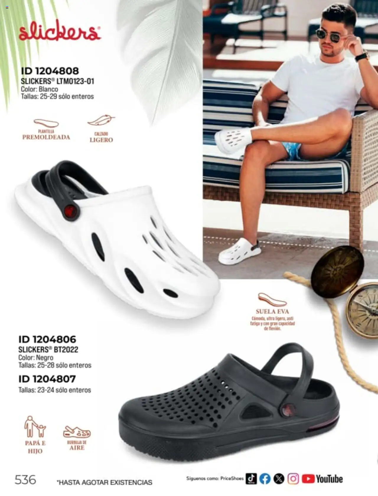 Nuevas ofertas de Price Shoes válidas en toda la República Mexicana desde el 27.01.2025. ¡Encuentra las mejores ofertas en Price Shoes catálogo Sandalias! | Página: 536 | Productos: Papa