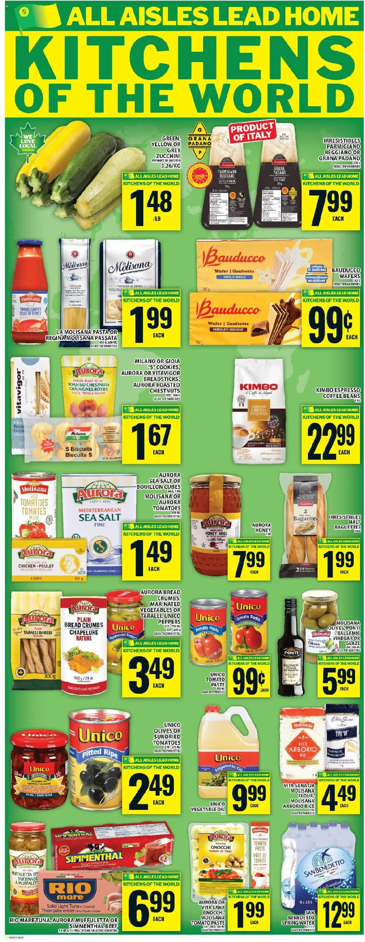 Food Basics flyer valid from 11.09.2025 | Page: 18 | Products: Rice, Oil, Coffee, Tomatoes