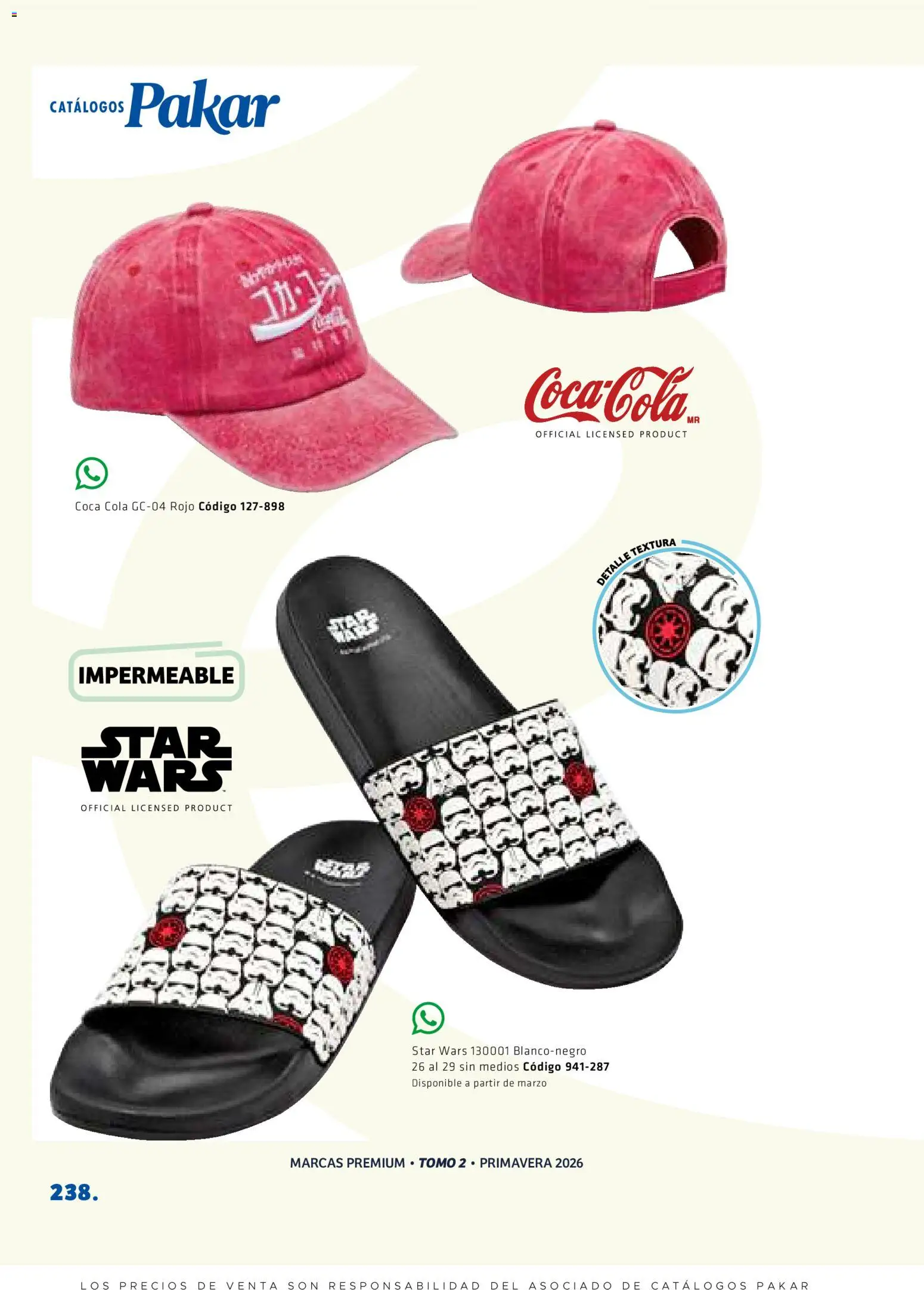 Nuevas ofertas de SC Pakar válidas en toda la República Mexicana desde el 27.02.2026. ¡Encuentra las mejores ofertas en SC Pakar catálogo Premium Men Tomo 2! | Página: 238