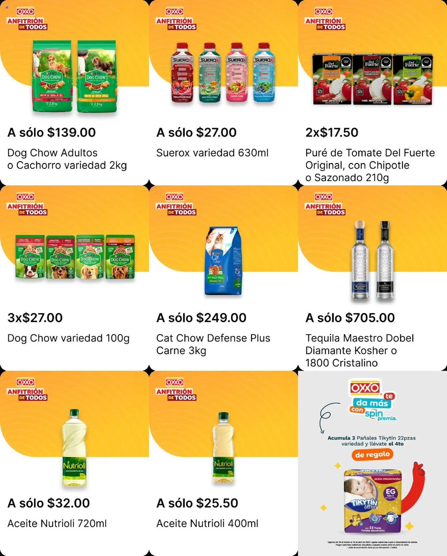 Nuevas ofertas de OXXO válidas en toda la República Mexicana desde el 12.03.2026. ¡Encuentra las mejores ofertas en OXXO folleto! | Página: 8 | Productos: Tomate, Aceite, Pure de Tomate, Tequila