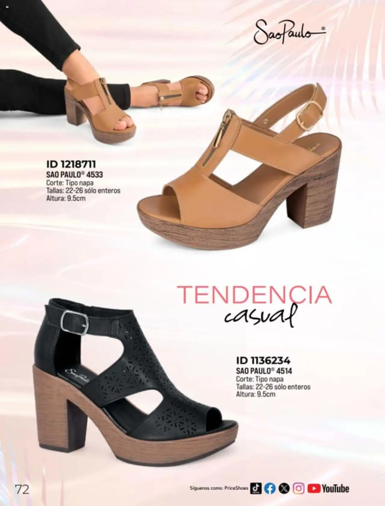 Nuevas ofertas de Price Shoes válidas en toda la República Mexicana desde el 27.01.2025. ¡Encuentra las mejores ofertas en Price Shoes catálogo Sandalias! | Página: 72