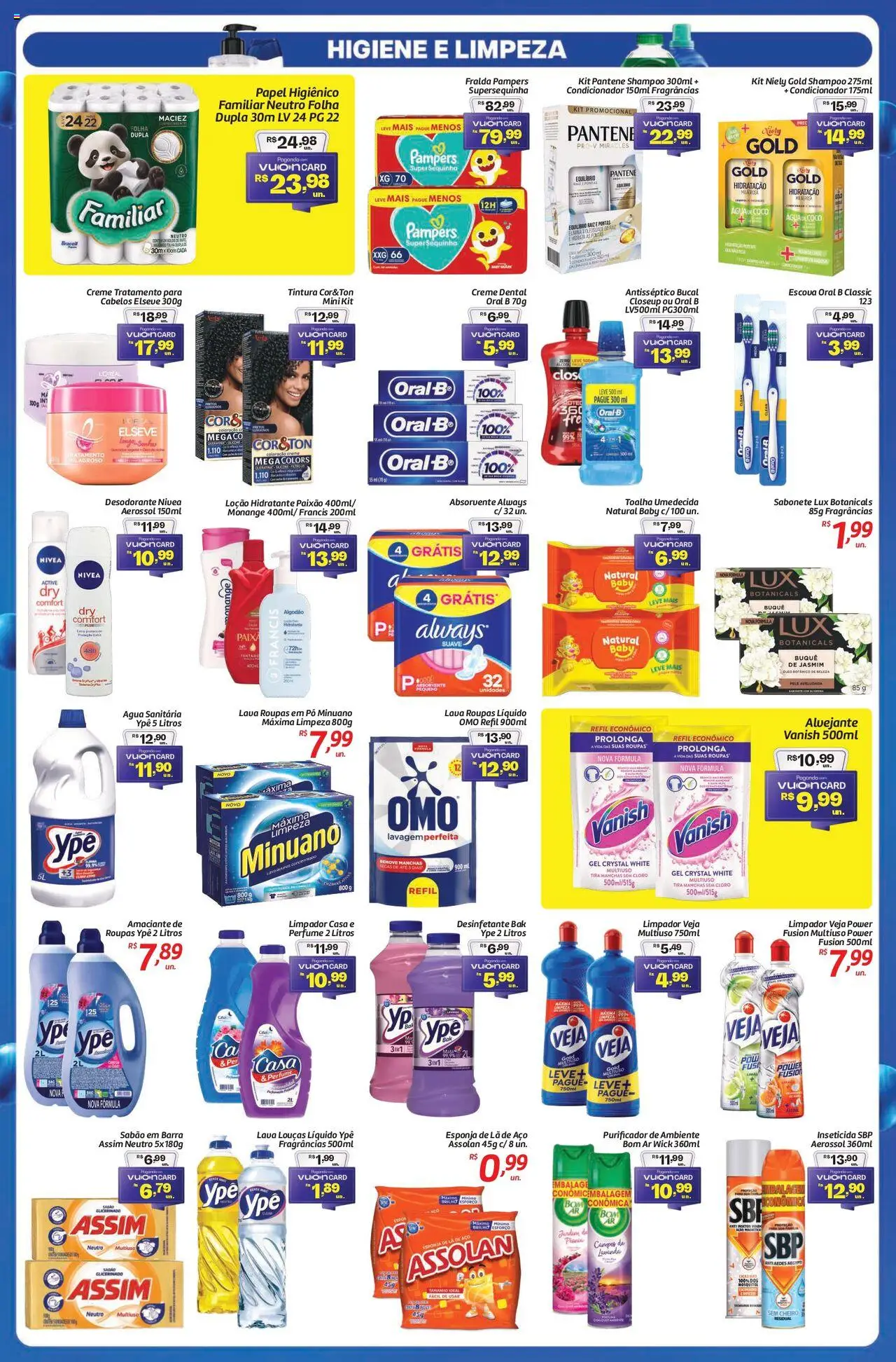 Comper Folheto - válido de 06.10.2025 | Página: 7 | Produtos: Cloro, Alvejante, Amaciante de roupas, Sabonete
