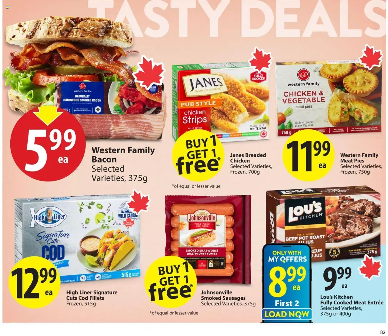Save on foods flyer valid from 16.10.2025 | Page: 9 | Products: Beef, Chicken, Pork