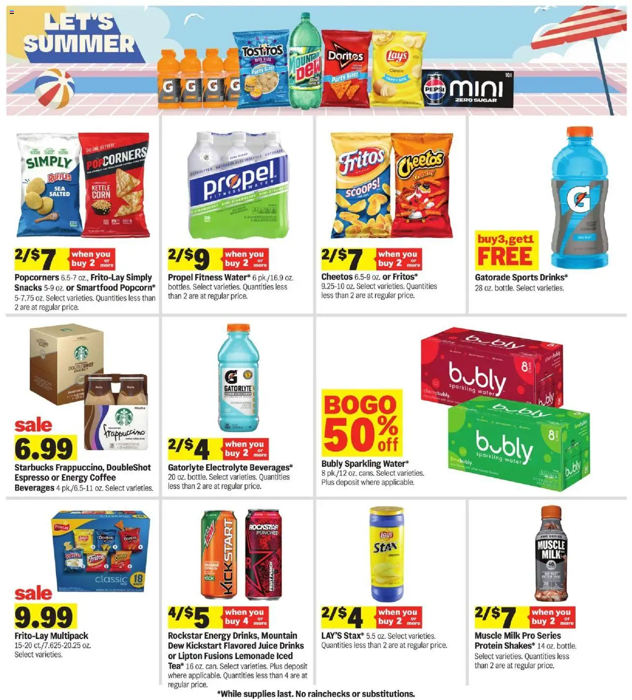 Meijer Weekly Ad - MI - valid from 06.07.2025 | Page: 40 | Products: Coffee, Kiwi, Water, Kettle
