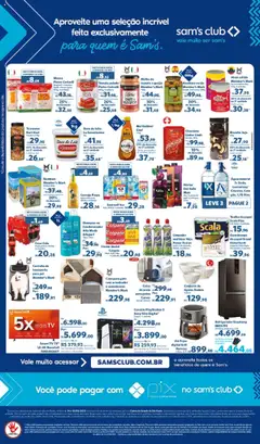 Sam's Club Folheto - válido de 14.08.2025 | Página: 2 | Produtos: Grill, Leite, Playstation 5, Atum