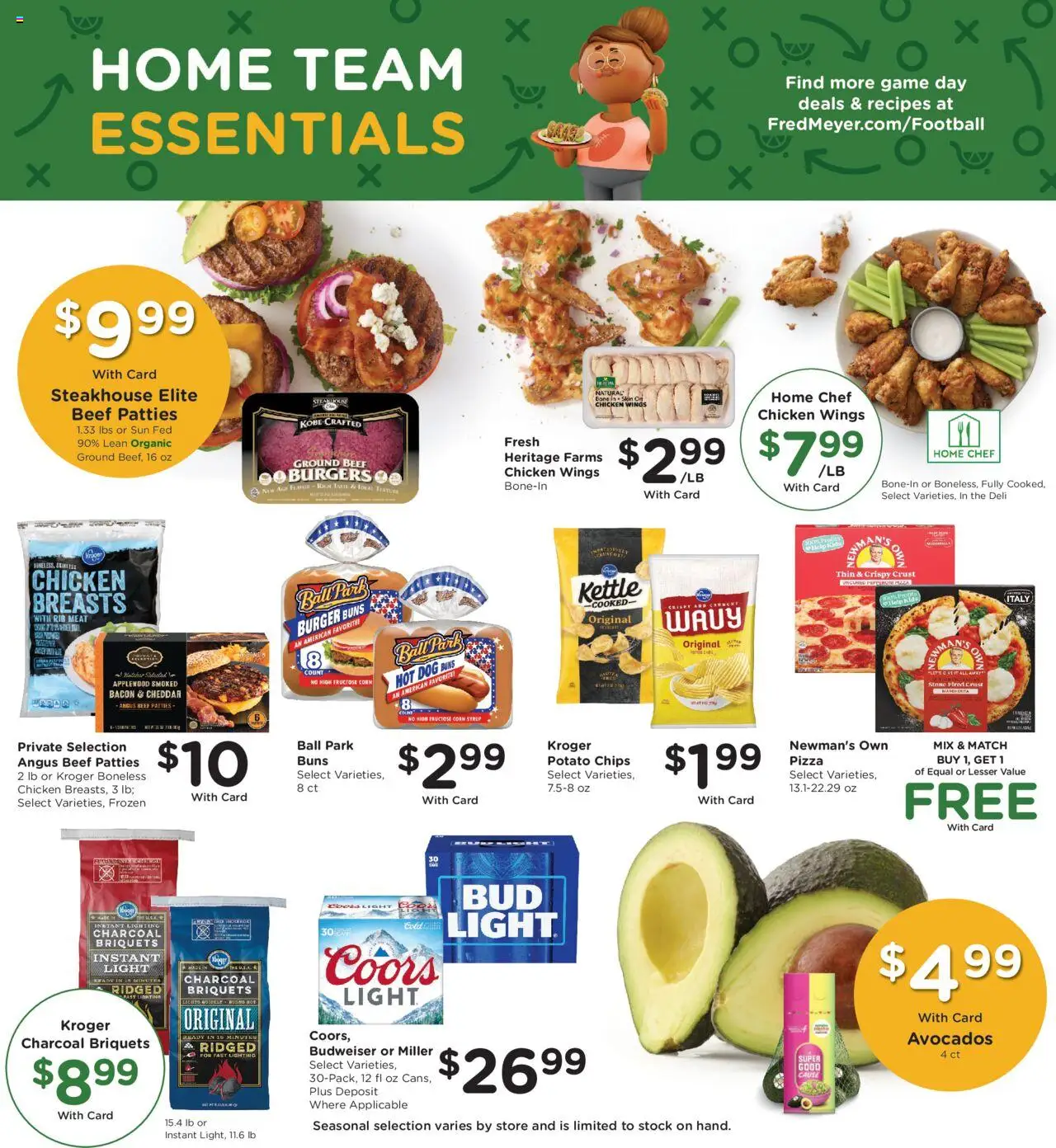 Fred Meyer Weekly Ad - valid from 15.10.2025 | Page: 6 | Products: Corn, Pizza, Chips, Kettle