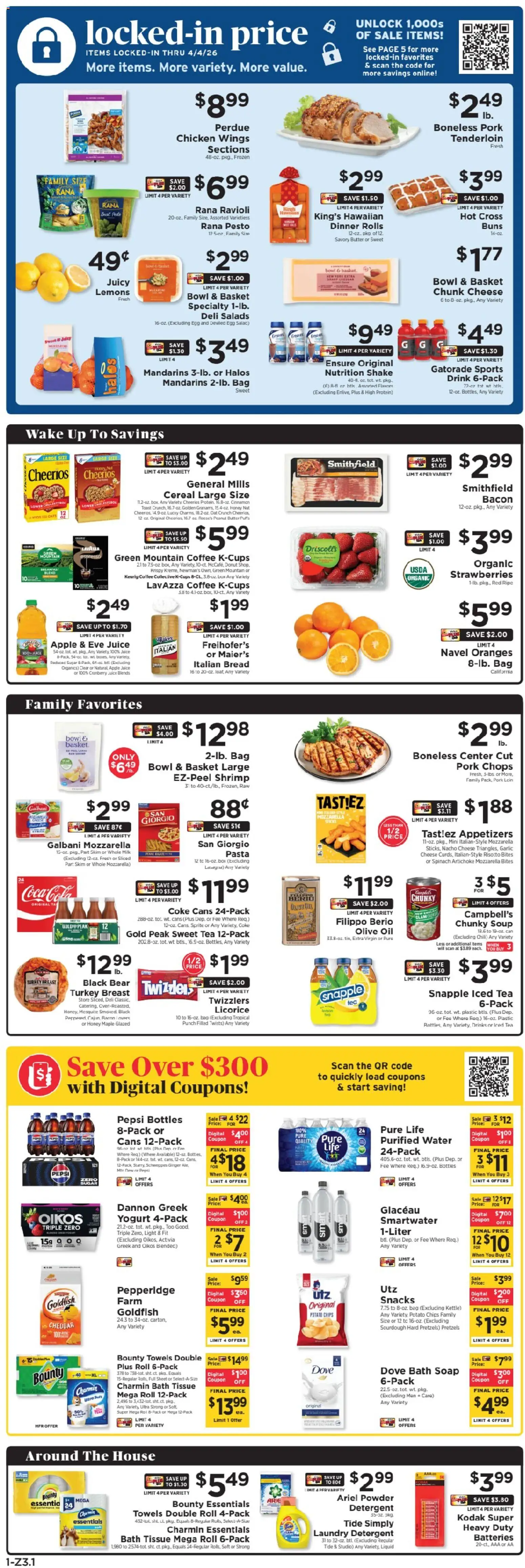 ShopRite Weekly Ad 2 - valid from 15.03.2026 | Page: 2 | Products: Ginger, Butter, Juice, Sugar