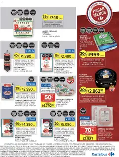 Carrefour ofertas │ válido desde el 12.08.2025 | Página: 18 | Productos: Caso, Sobre, Jamón cocido, Salame