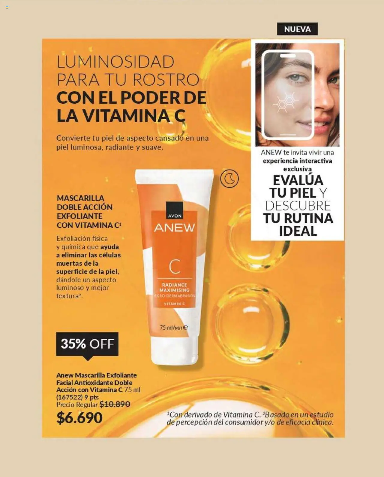 Catálogo Avon Campaña 12 │ válido desde el 22.07.2025 | Página: 82 | Productos: Exfoliante facial, Mascarilla, Té