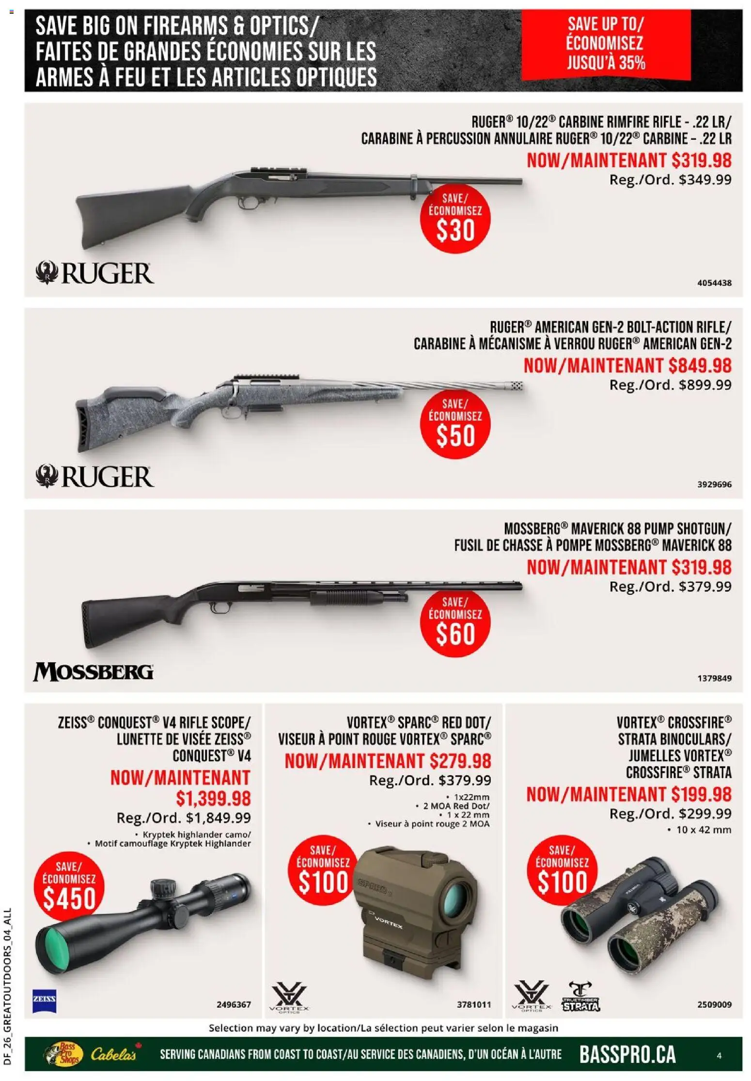Cabelas flyer valid from 12.03.2026 | Page: 4