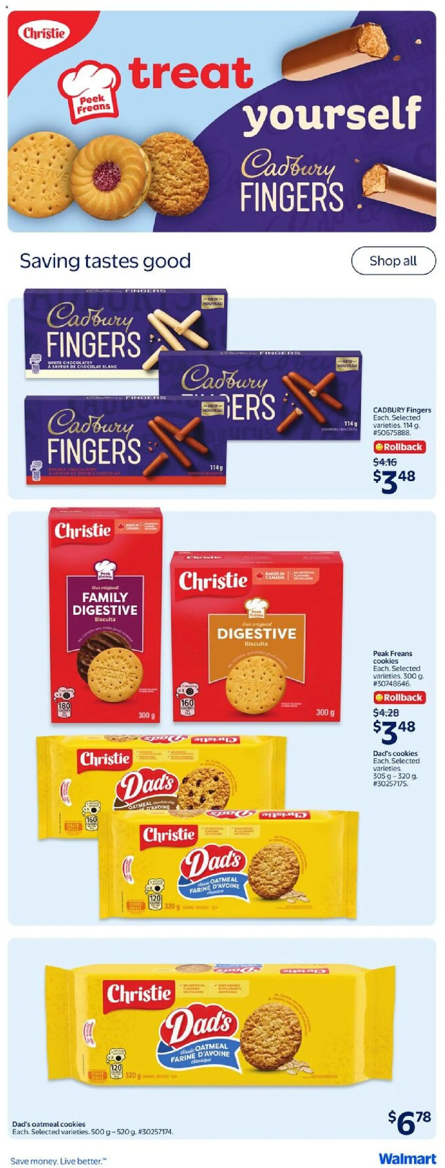 Walmart flyer valid from 30.04.2026 | Page: 21 | Products: Cookies