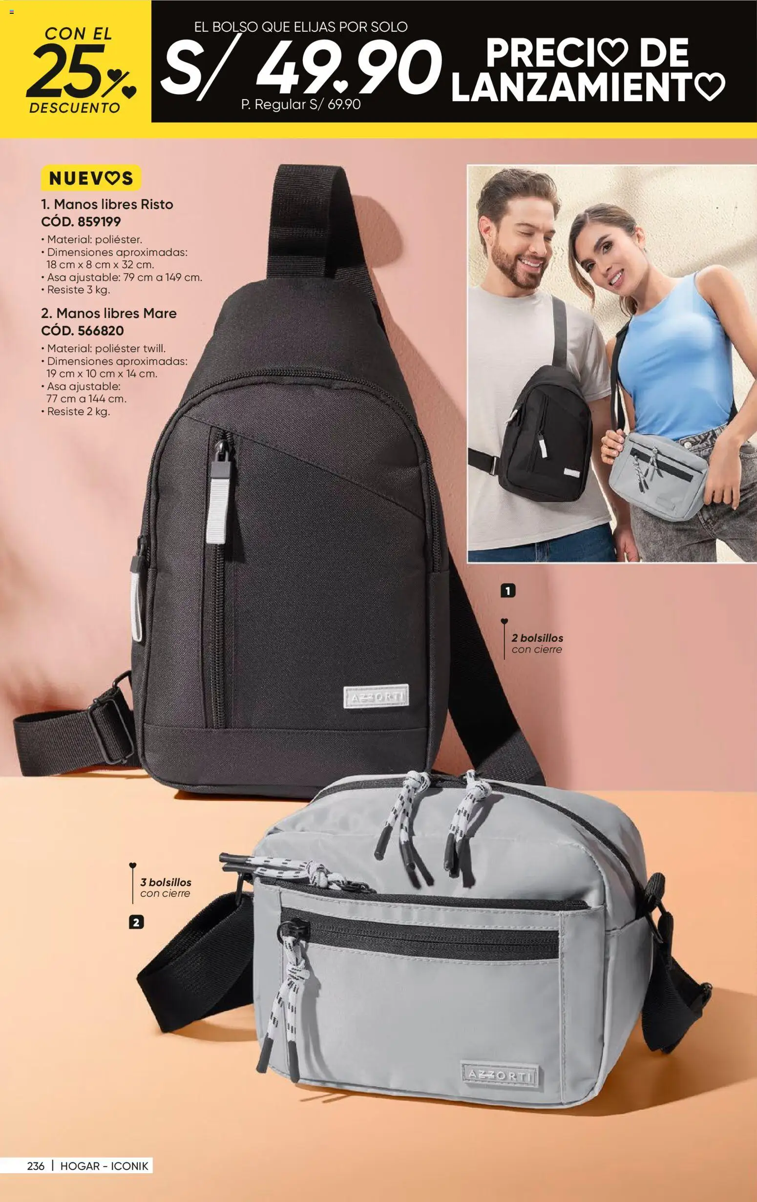 Catálogo Azzorti válido desde 07.01.2026 | Página: 239 | Productos: Bolso