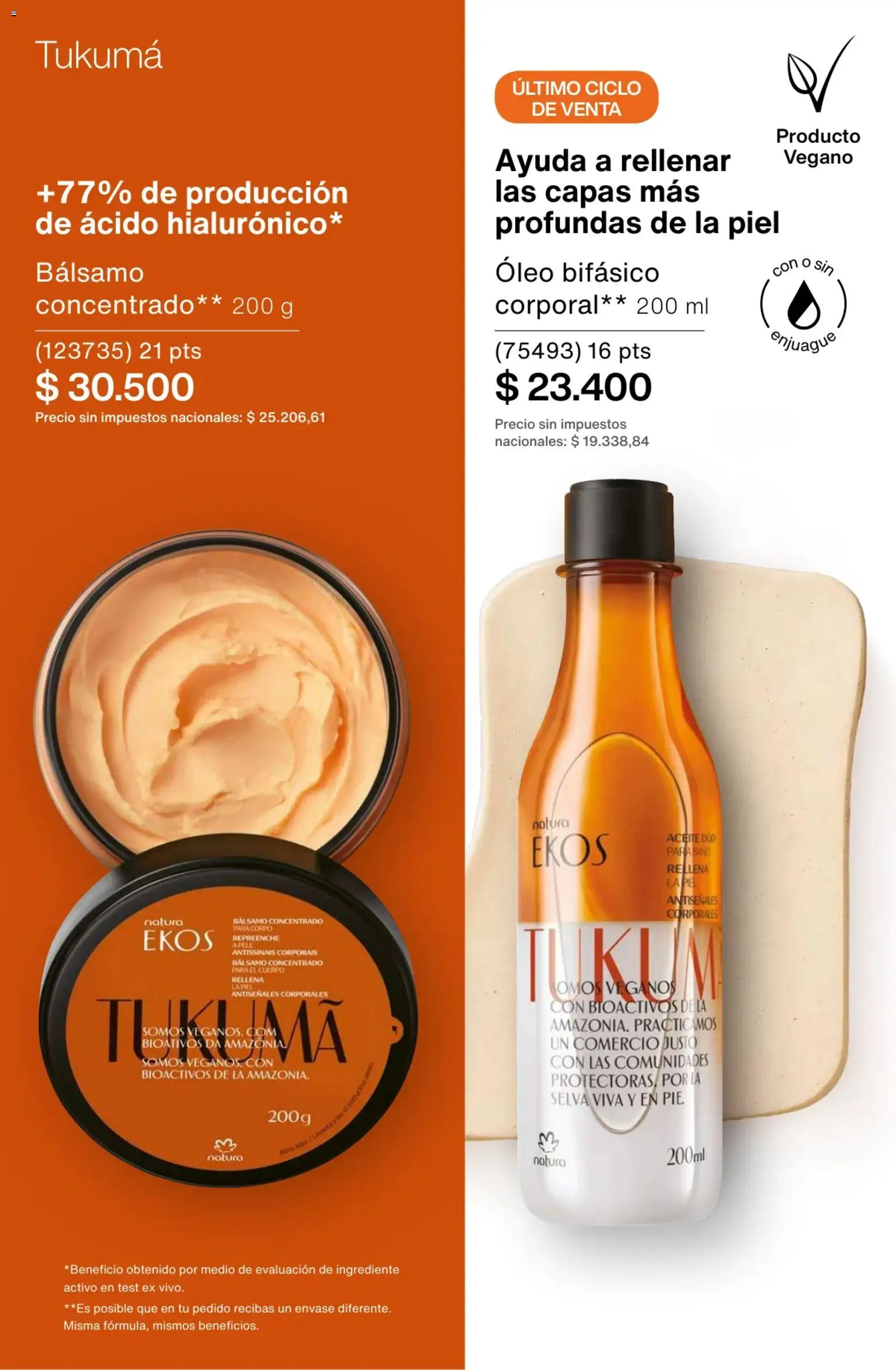 Catálogo Natura Ciclo 1/2026 │ válido desde el 06.01.2026 | Página: 207 | Productos: Aceite, Bálsamo