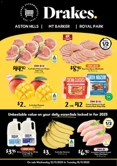 Preview of Drakes - Aston Hills, Mt Barker & Royal Park - valid from 12.11.2025 | Page: 1