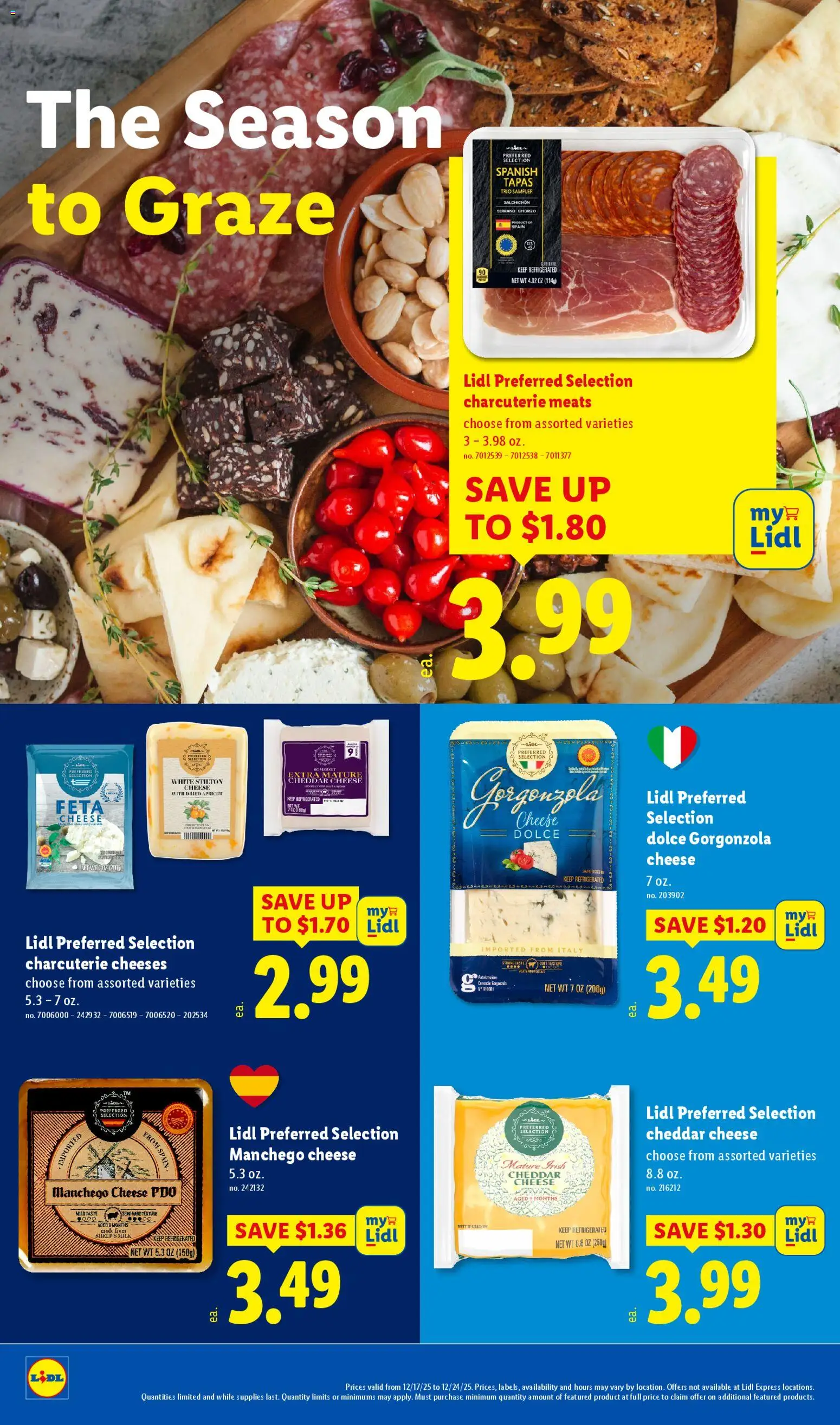 Lidl Weekly Ad - valid from 17.12.2025 | Page: 14 | Products: Milk, Cheese