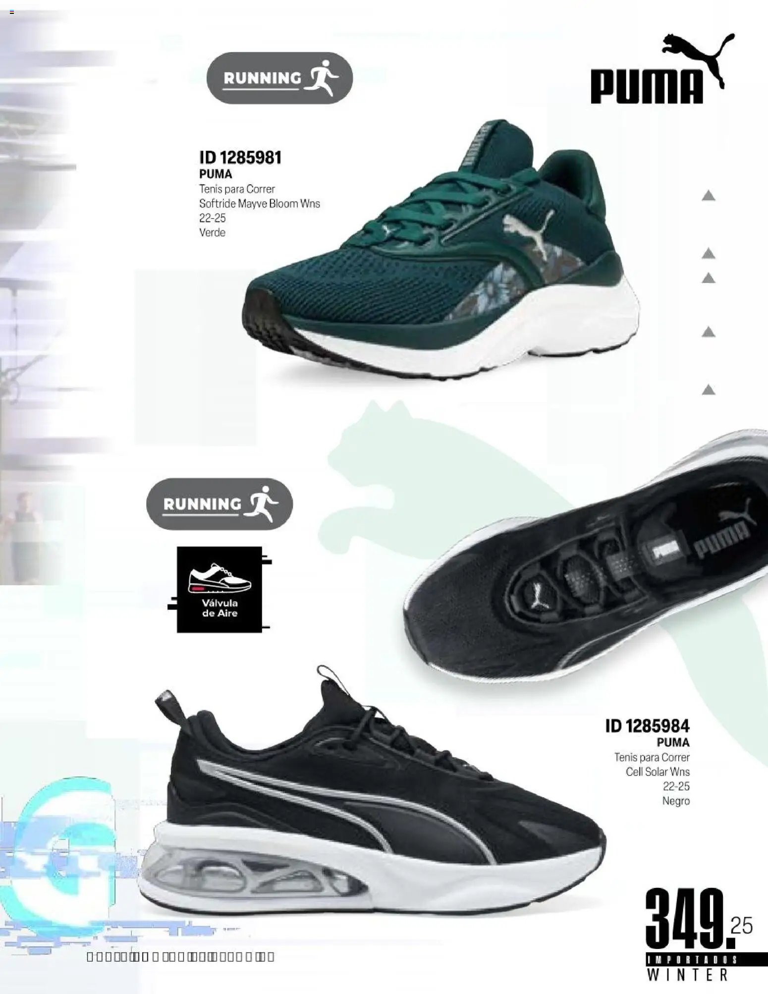 Nuevas ofertas de Price Shoes válidas en toda la República Mexicana desde el 11.11.2025. ¡Encuentra las mejores ofertas en Price Shoes catálogo Importados Winter 2025  ! | Página: 349 | Productos: Tenis, Válvula
