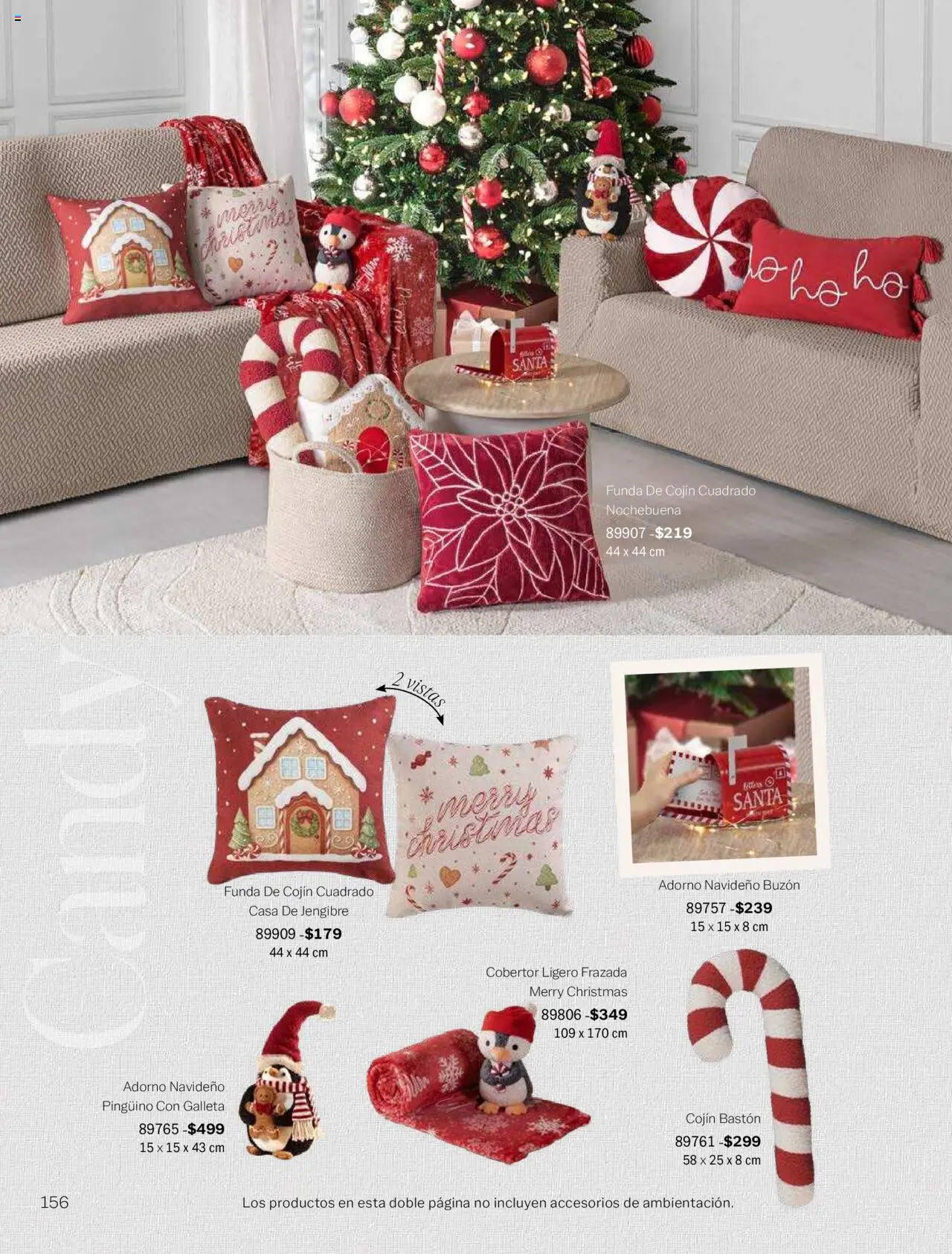 Nuevas ofertas de Vianney válidas en toda la República Mexicana desde el 15.08.2025. ¡Encuentra las mejores ofertas en Vianney - Catálogo Invierno! | Página: 158 | Productos: Cobertor, Funda, Buzón