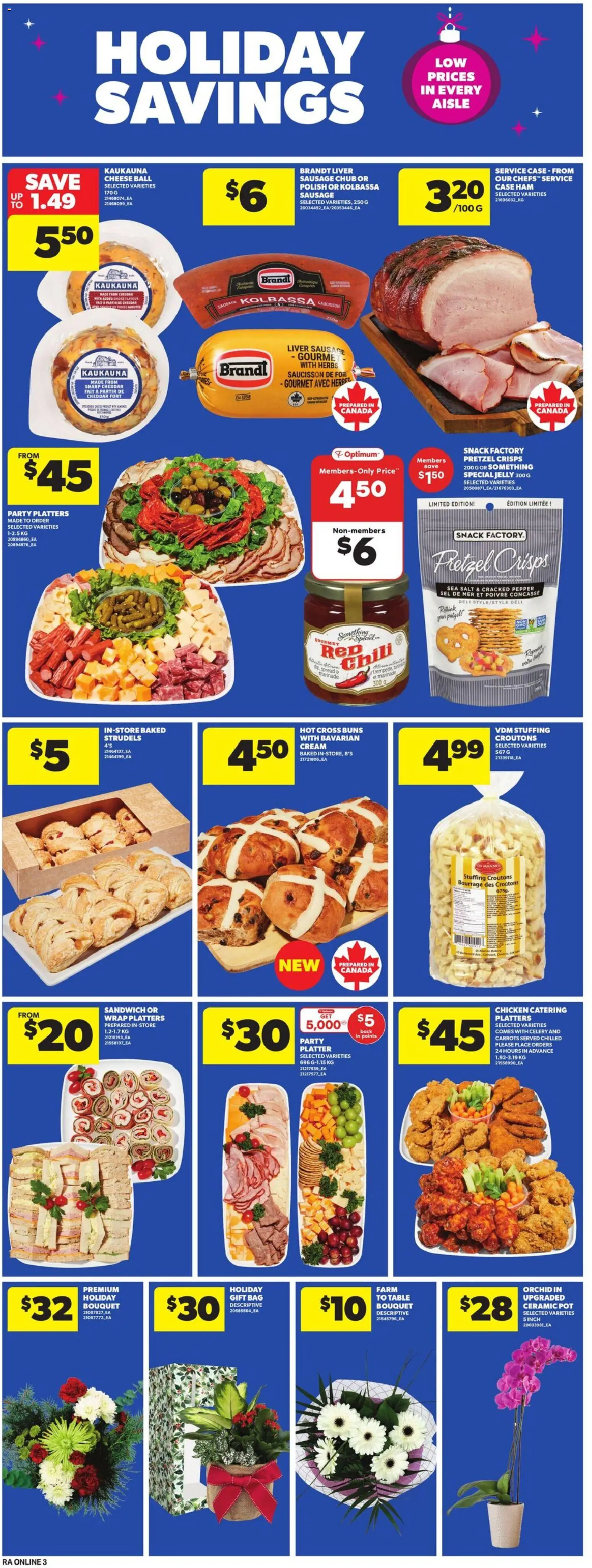 Atlantic Superstore flyer valid from 18.12.2025 | Page: 10 | Products: Cream, Bag, Table, Cheese