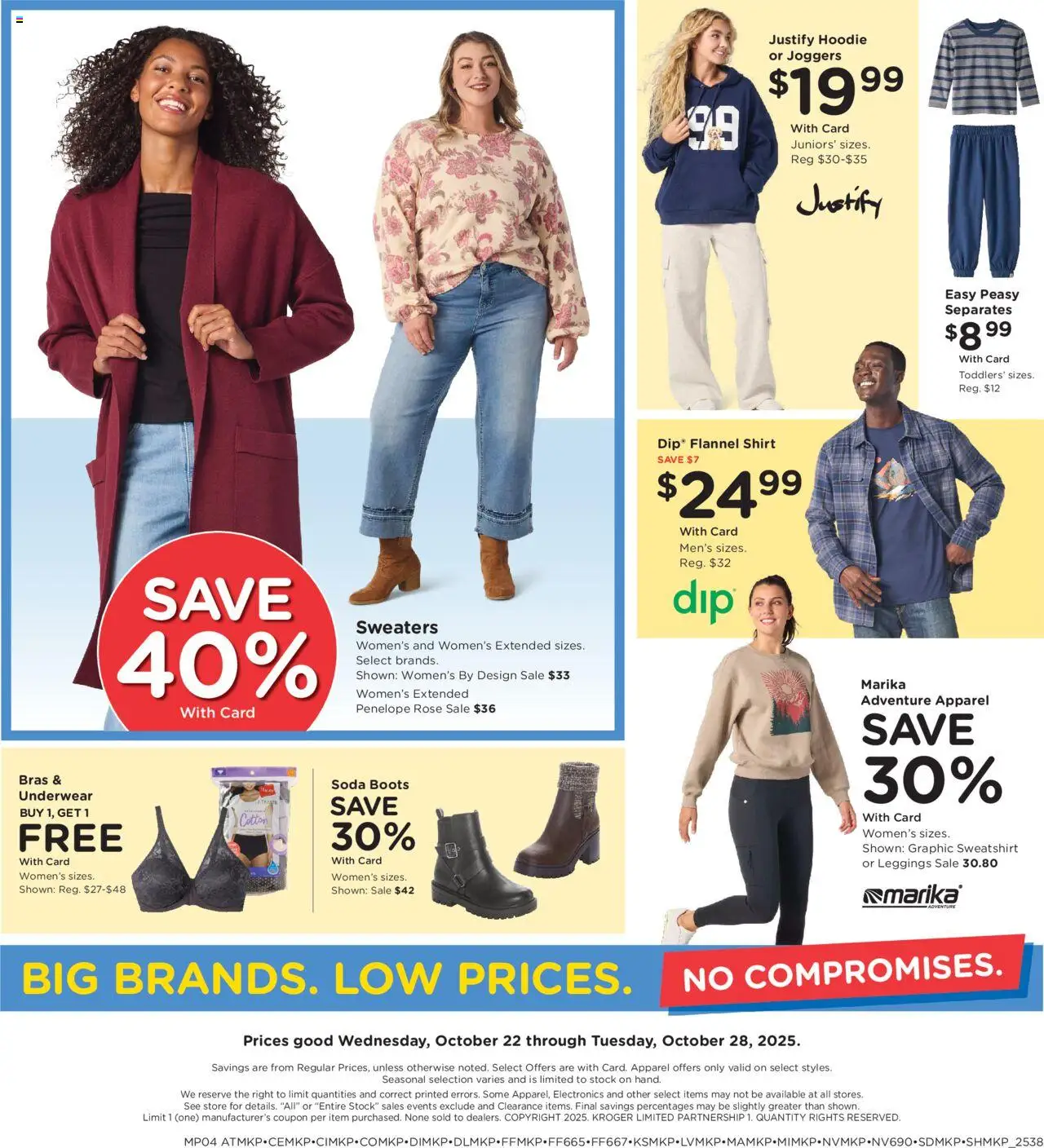 Fry's Food Home & Apparel - valid from 22.10.2025 | Page: 4 | Products: Shirt, Underwear, Leggings, Boots