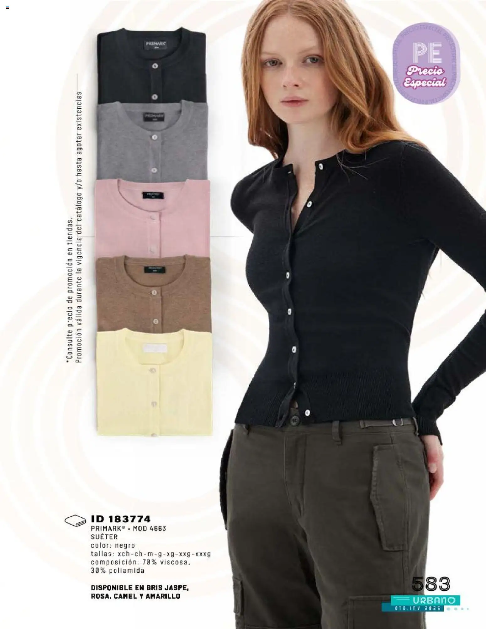 Nuevas ofertas de Price Shoes válidas en toda la República Mexicana desde el 04.12.2025. ¡Encuentra las mejores ofertas en Price Shoes catálogo Urbano! | Página: 583 | Productos: Suéter