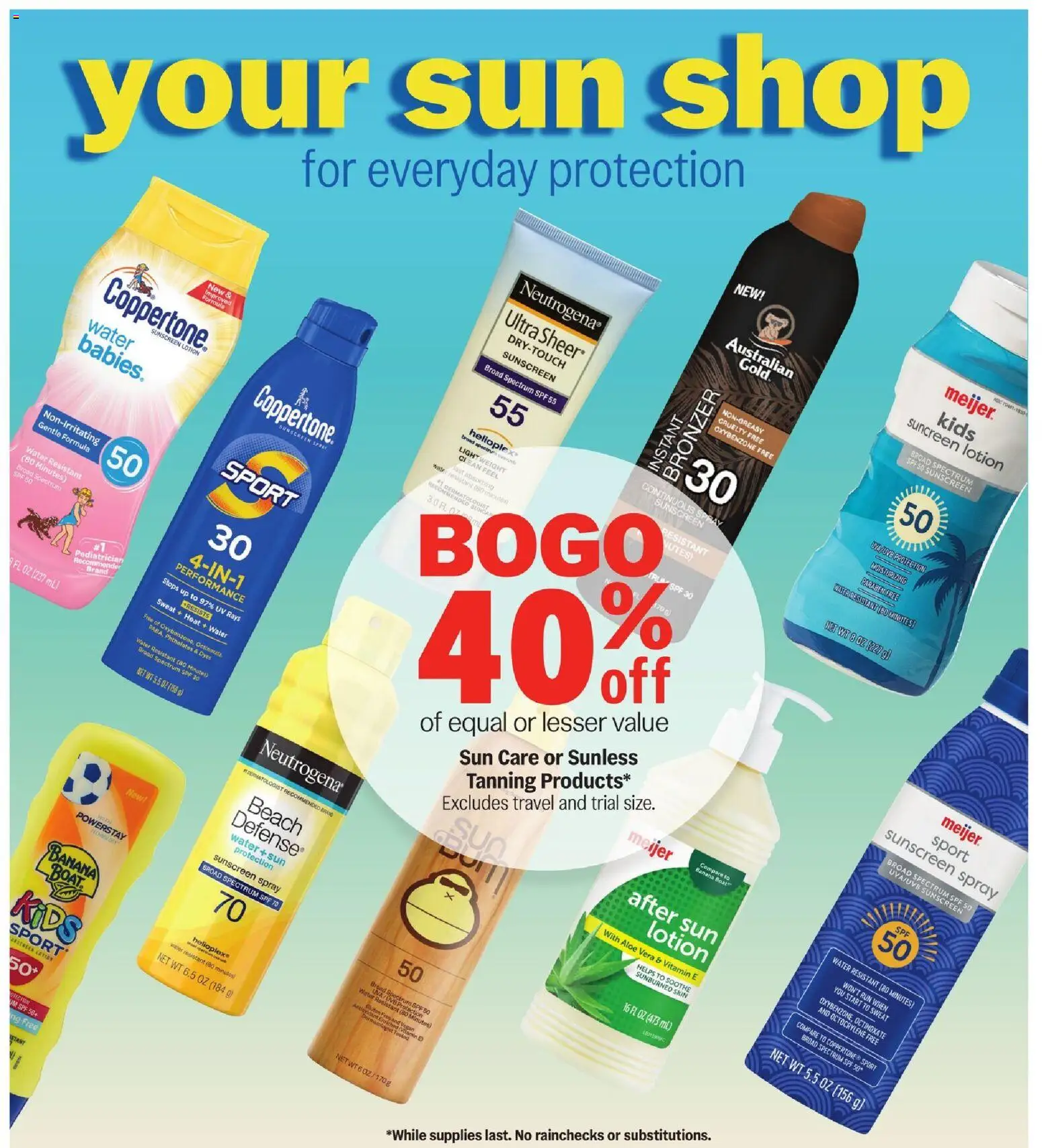 Meijer Weekly Ad - MI - valid from 18.03.2026 | Page: 32 | Products: Vitamin, Bronzer, Aloe Vera, Water