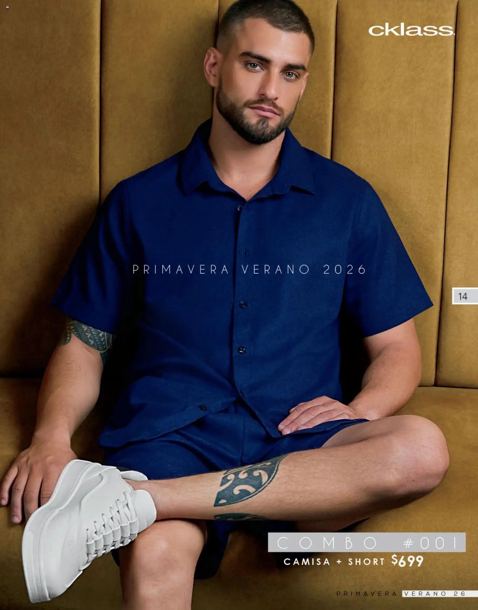 Nuevas ofertas de Cklass válidas en toda la República Mexicana desde el 02.01.2026. ¡Encuentra las mejores ofertas en Cklass catálogo Calzado Caballero! | Página: 90 | Productos: Camisa, Short